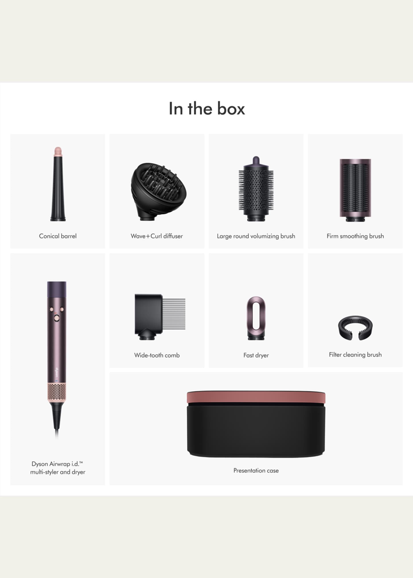 Dyson Limited Edition Airwrap i.d. Multi-Styler Curly+Coily in Jasper Plum Image 5 of 5