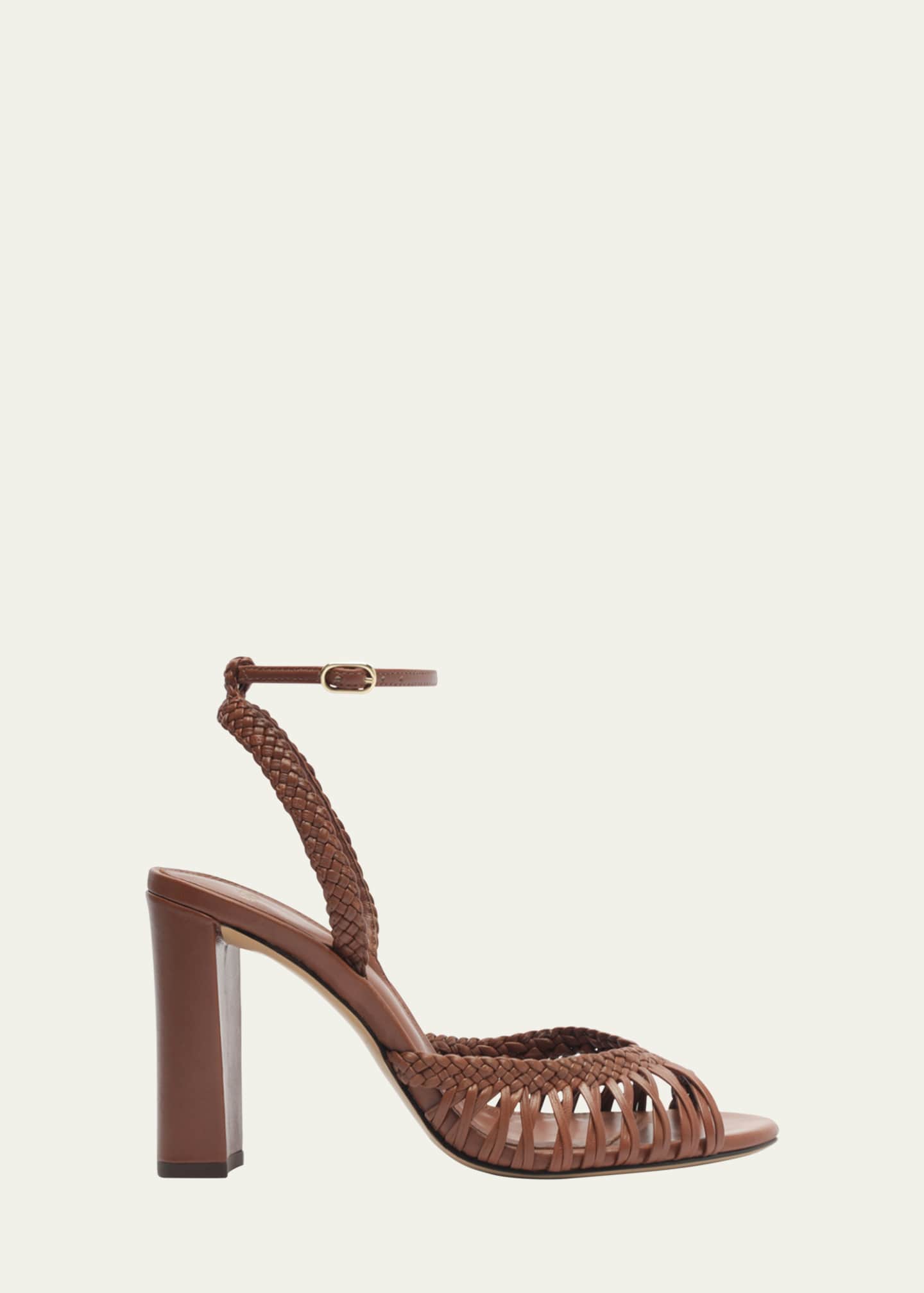 Alexandre Birman Agatha 90 Leather Sandals Image 1 of 6