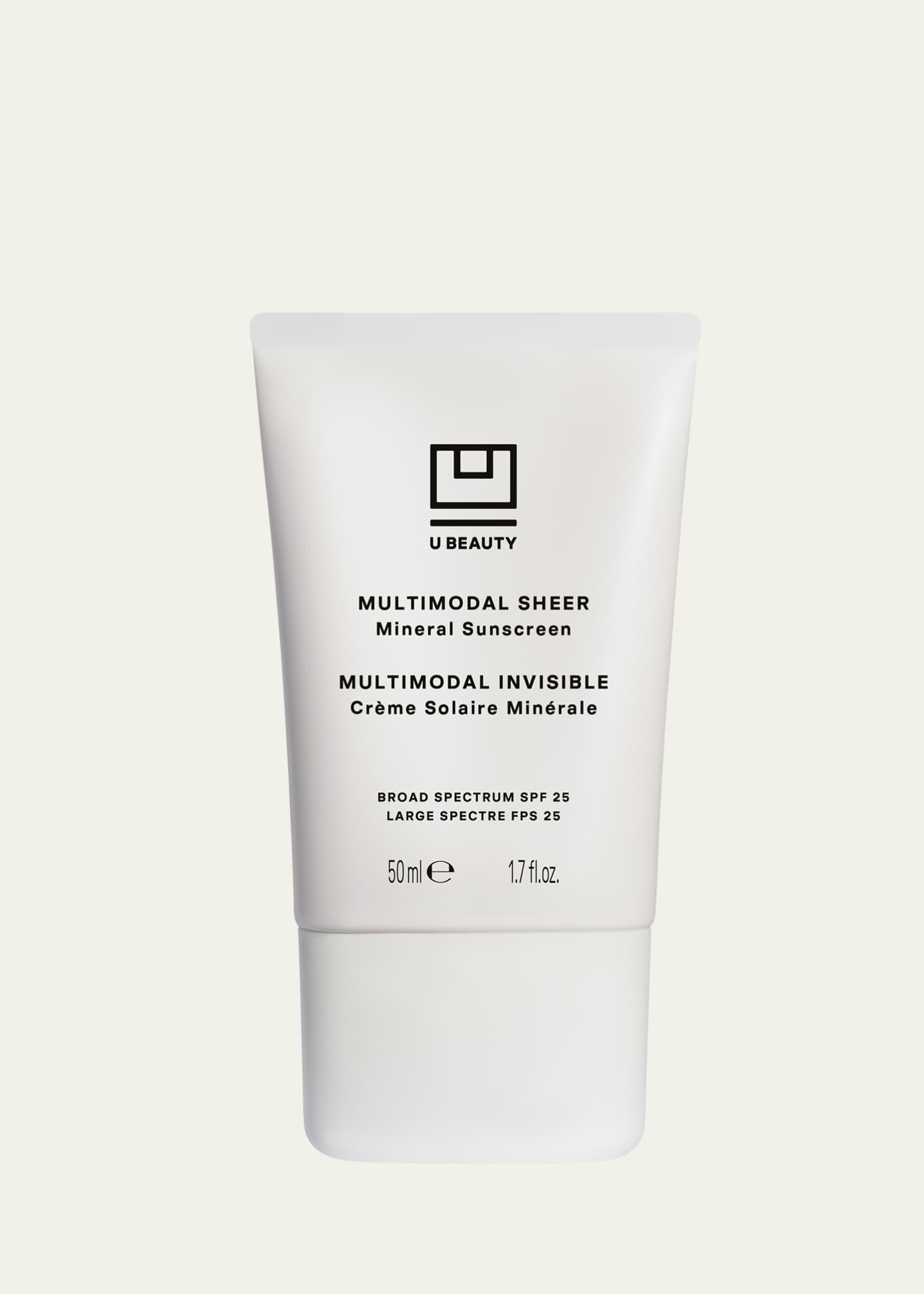 U Beauty Multimodal Sheer Mineral SPF 25 Sunscreen, 1.7 oz. Image 1 of 4