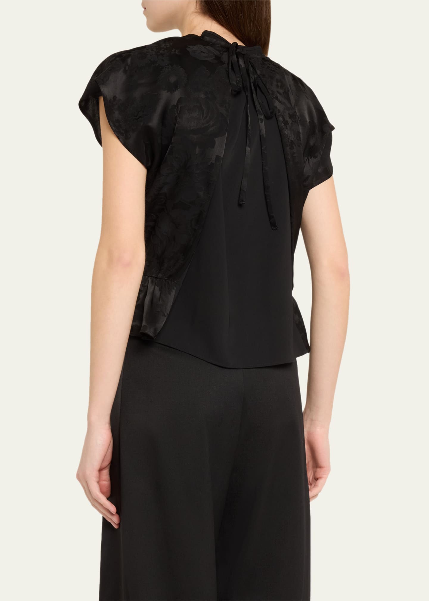【送料&関税込】MM6 Maison Margiela Short Sleeved Top MM6 Maison Margiela Check Short-Sleeve Top - Bergdorf Goodman
