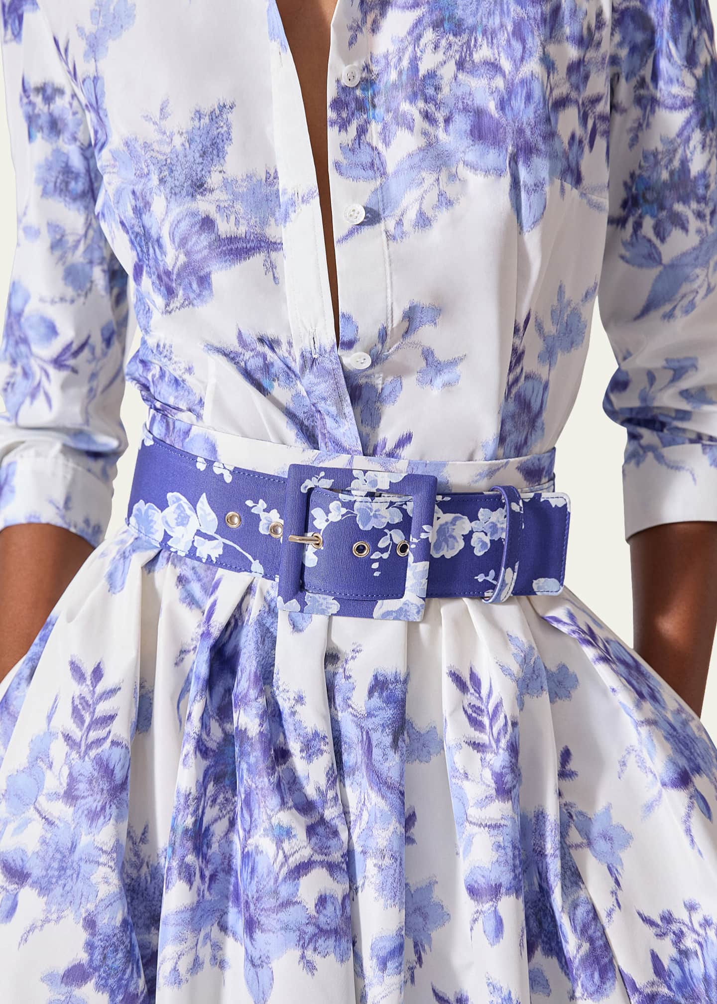 Carolina Herrera Floral Icon Belt Image 2 of 2
