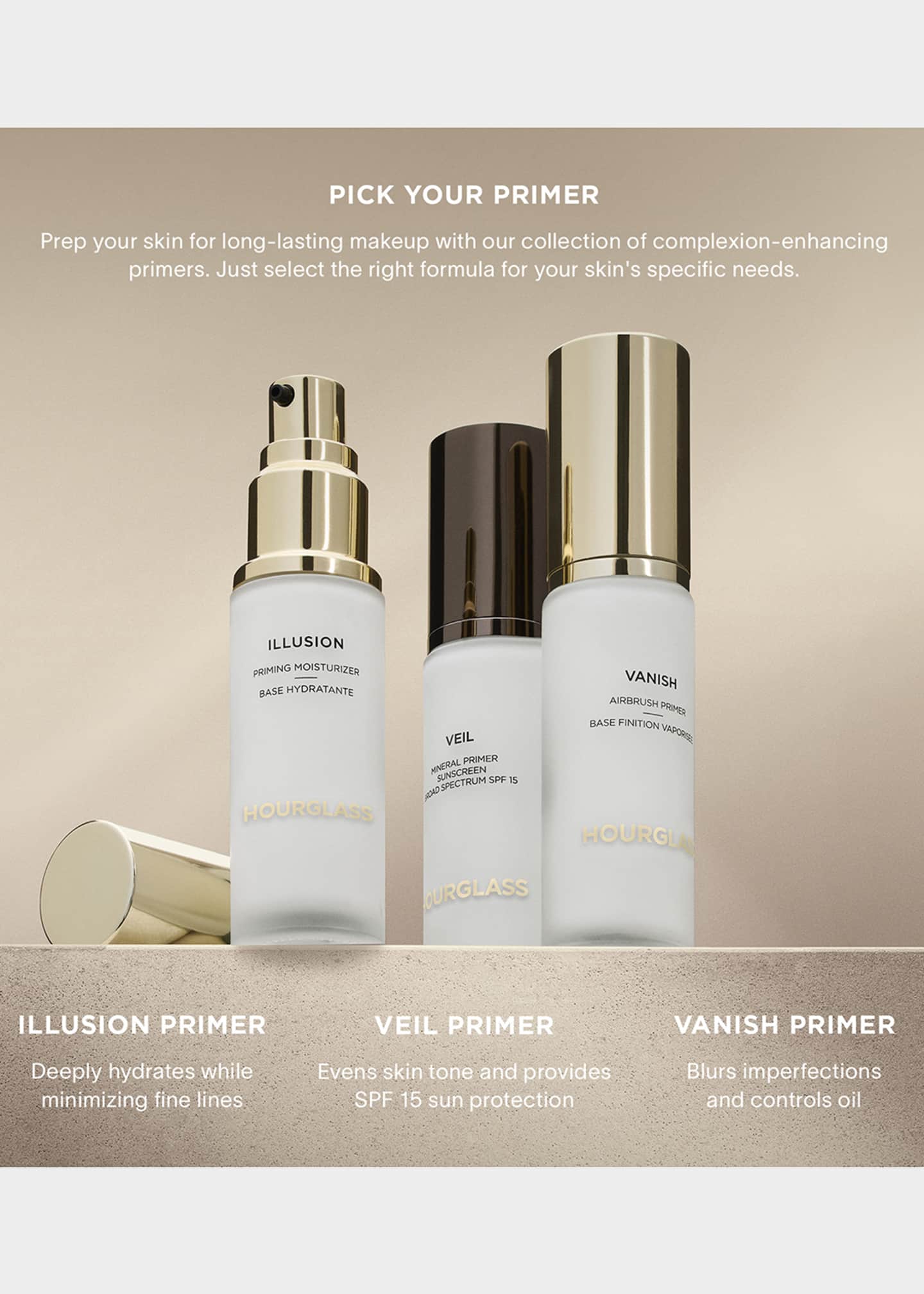 Hourglass Cosmetics Illusion Priming Moisturizer, 1 oz. Image 4 of 5