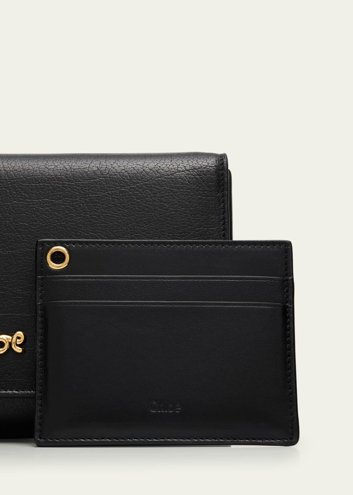 Chloe Crossbody Bag in Grained Leather Image 6 of 6