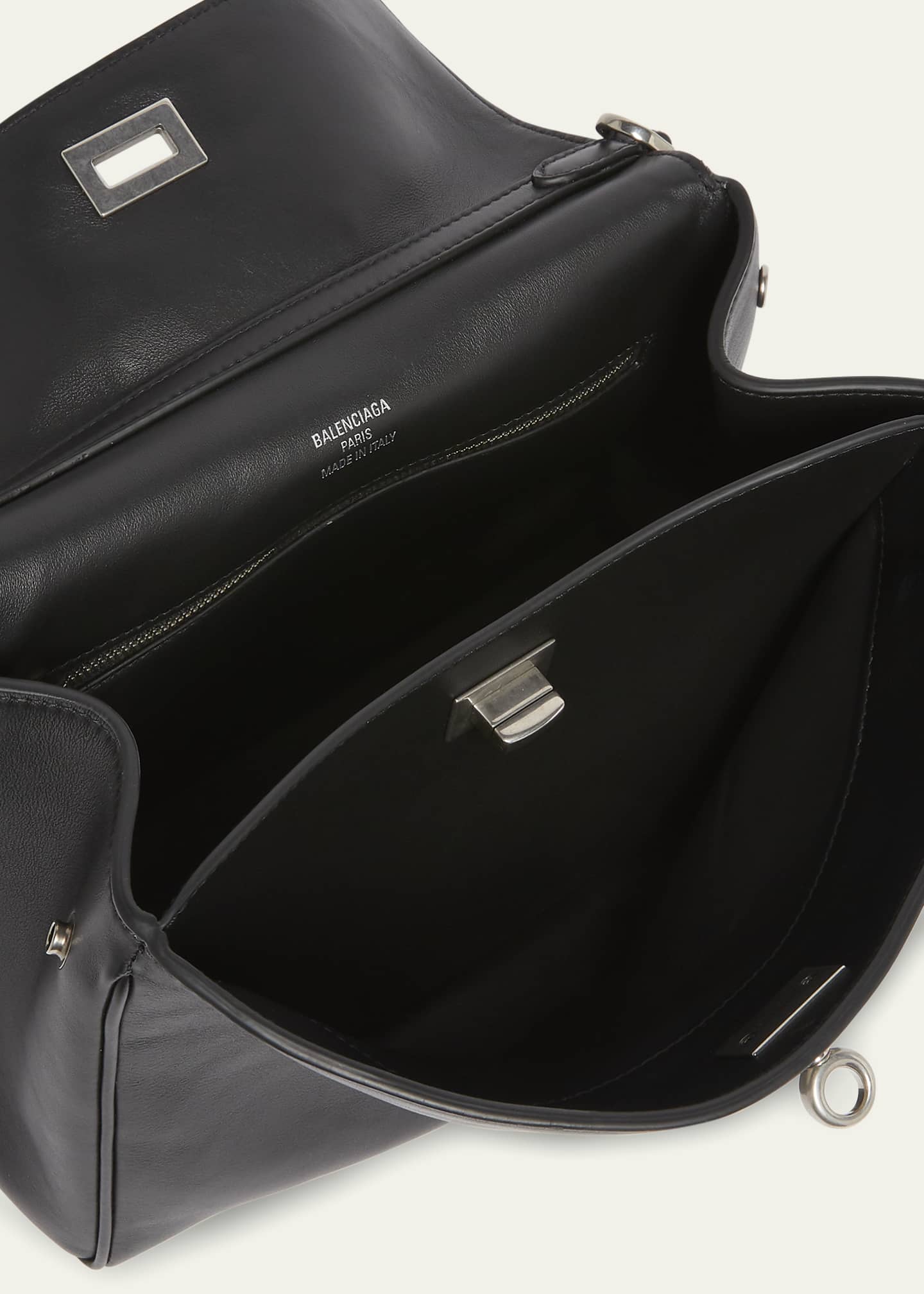 Balenciaga Men's Rodeo Leather Messenger Bag Image 4 of 6