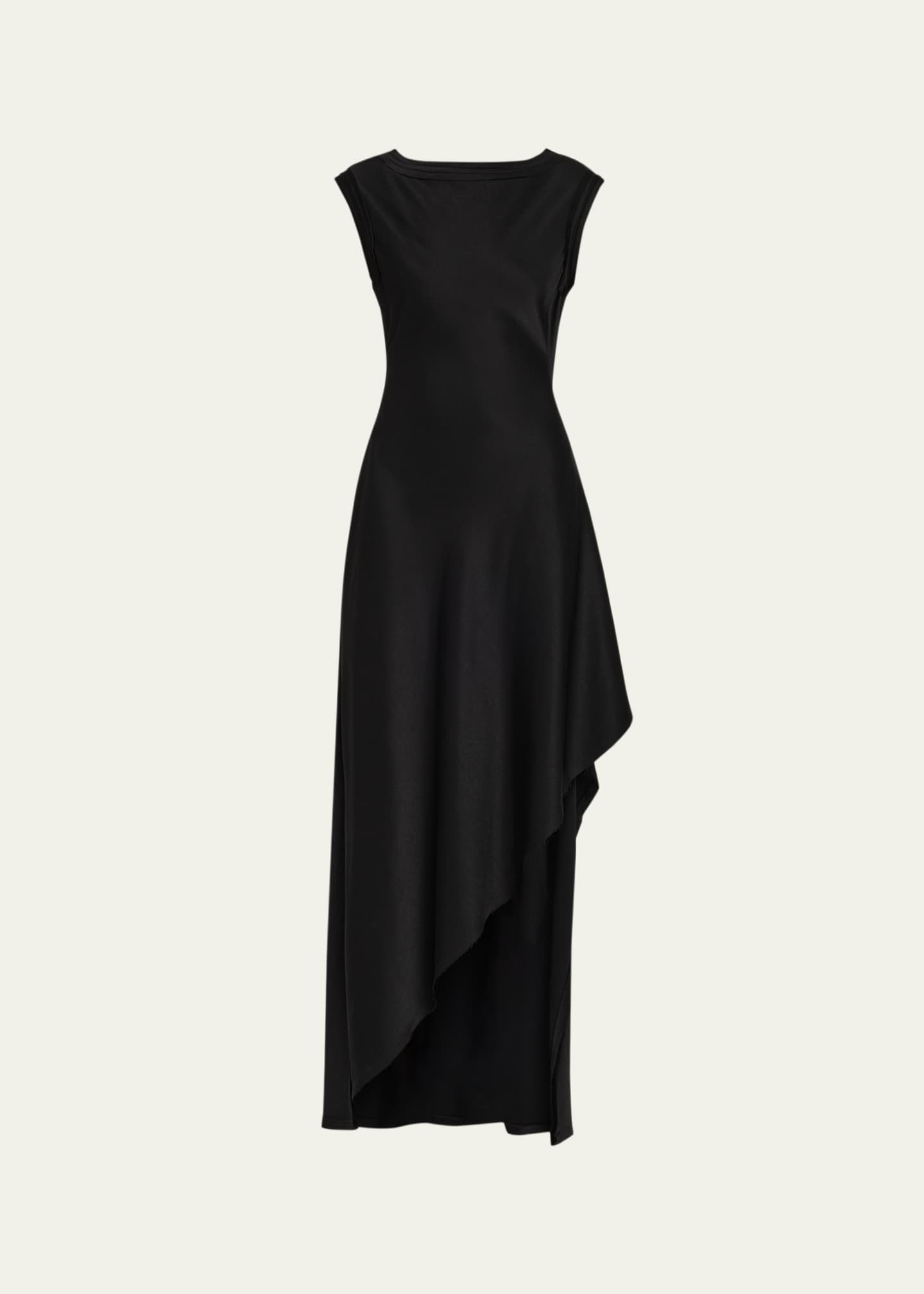 Jason Wu Collection Crepe Back Satin Asymmetric Gown Image 1 of 5