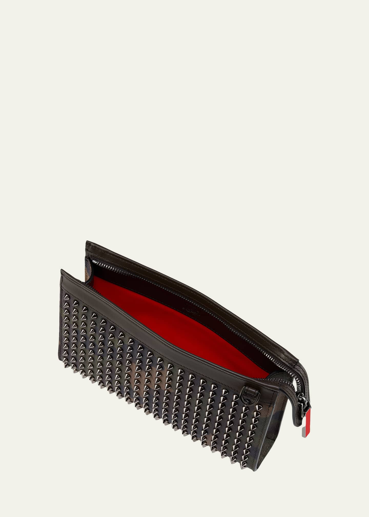 Christian Louboutin Men's Funky Camouflage Reverse Leather and