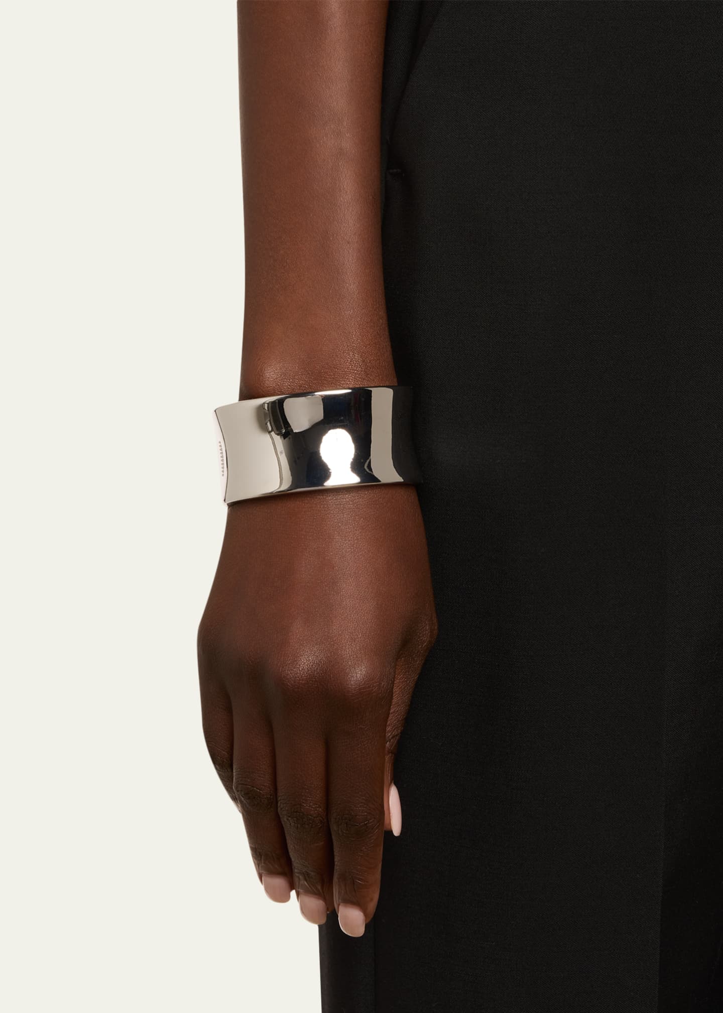 Ben-Amun Silver Plated Hinge Bracelet Image 2 of 4