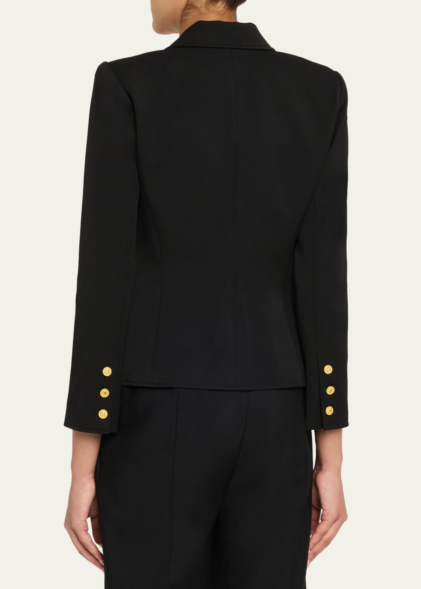 Wylla Structured Single-Breasted Blazer