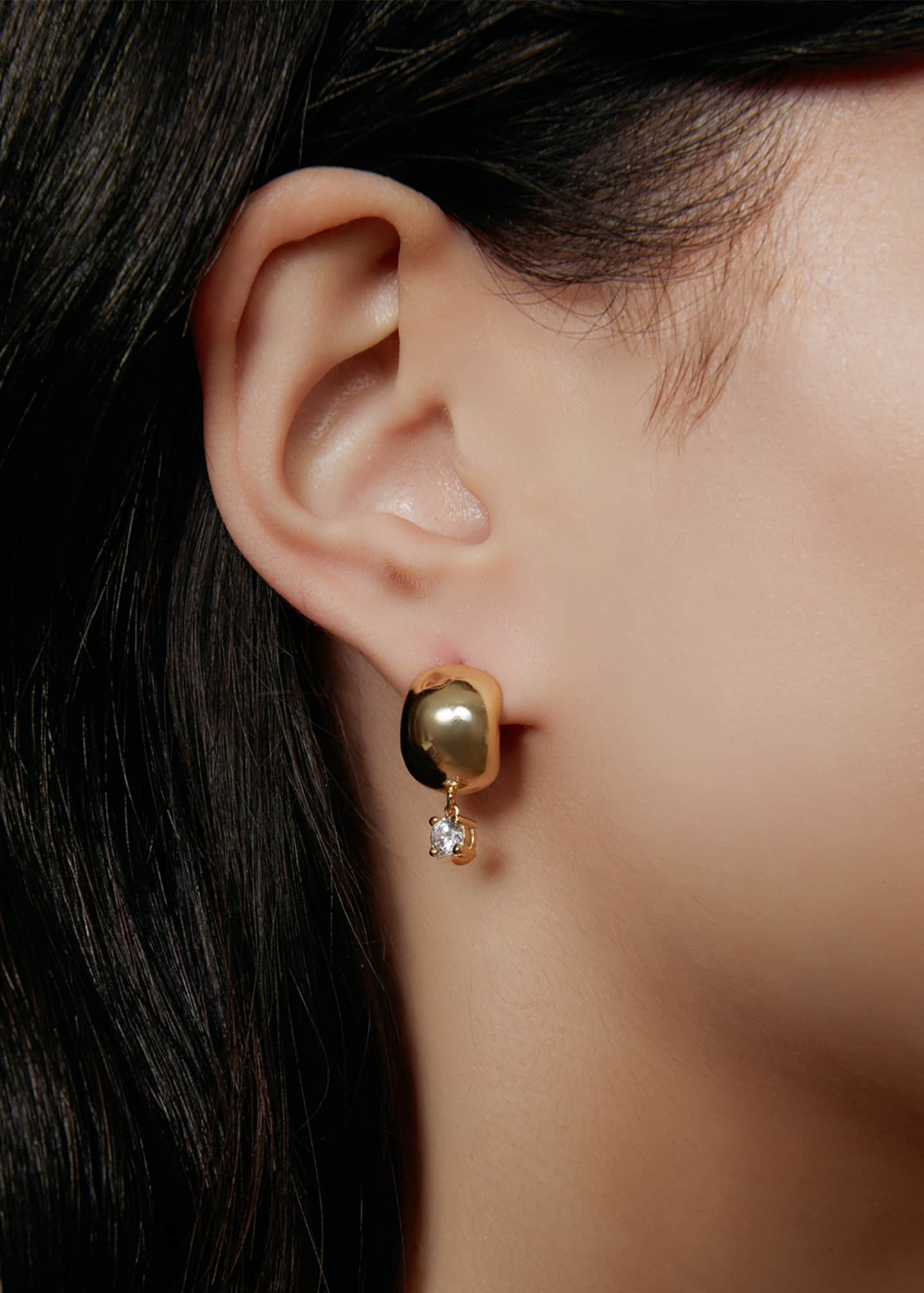 Shashi Aoki Hoop Earrings Image 2 of 2