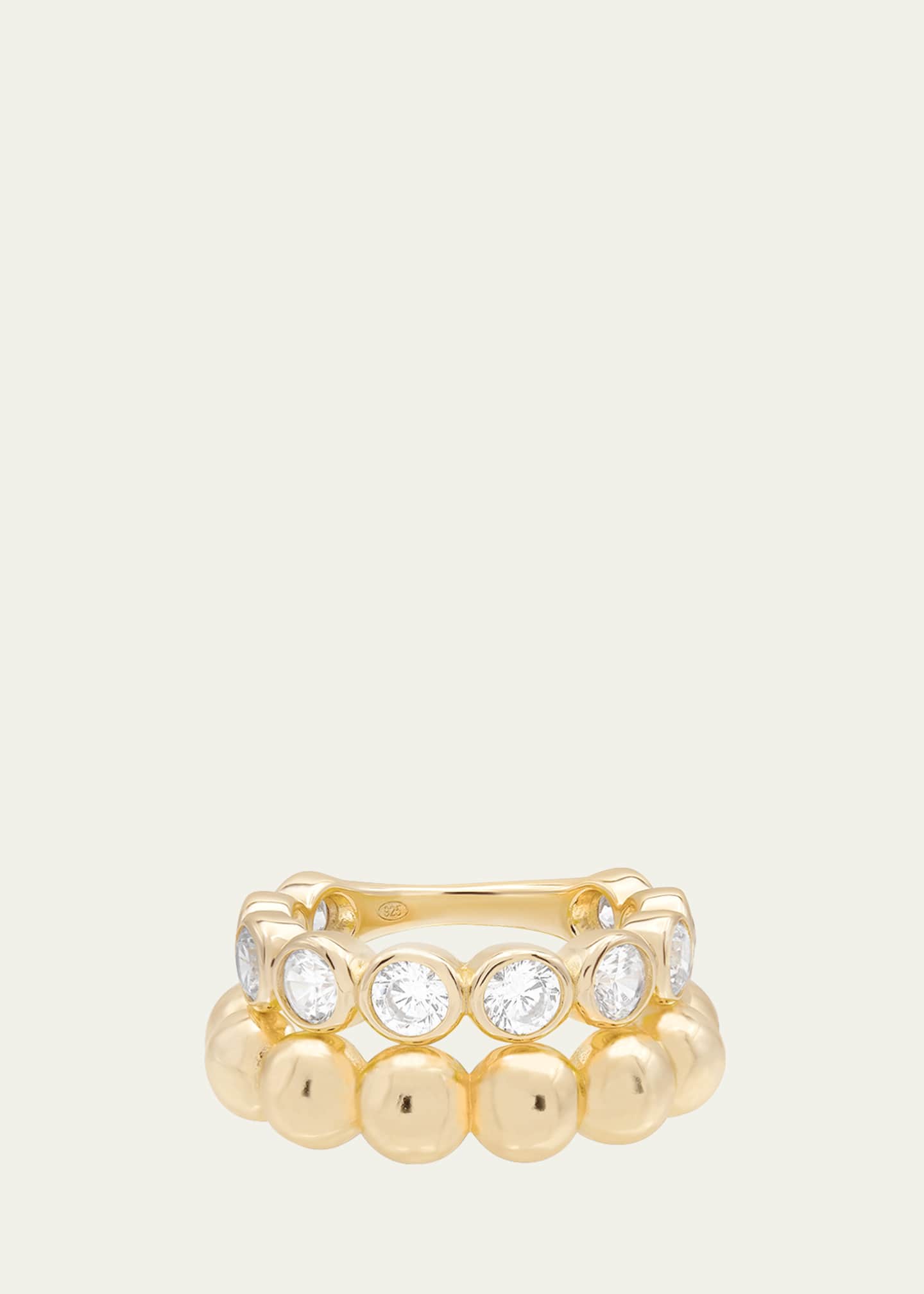 Shashi Bezel Vroom Ring Set Image 1 of 2