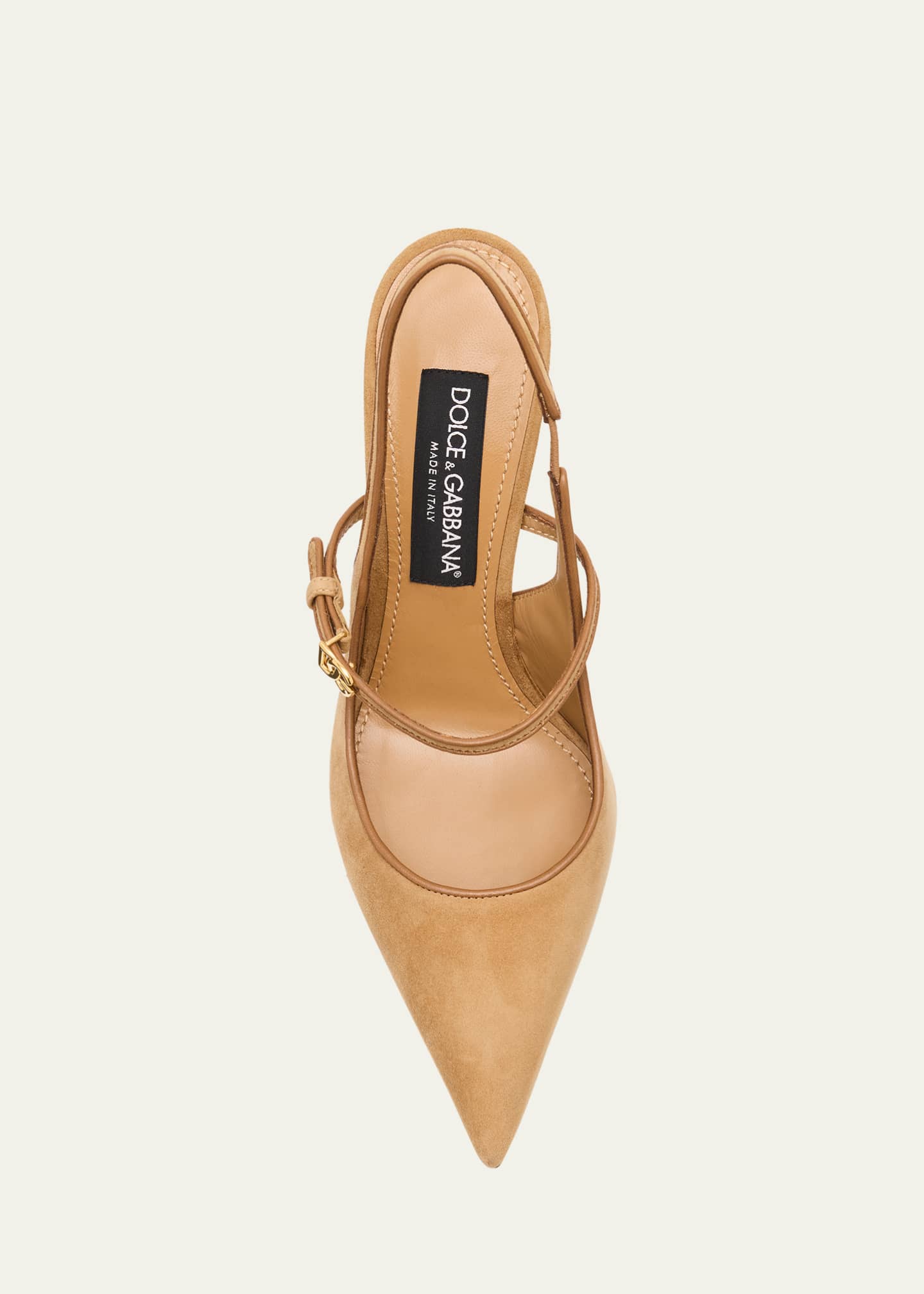 Dolce&Gabbana DG Suede Mary Jane Slingback Pumps - Bergdorf Goodman