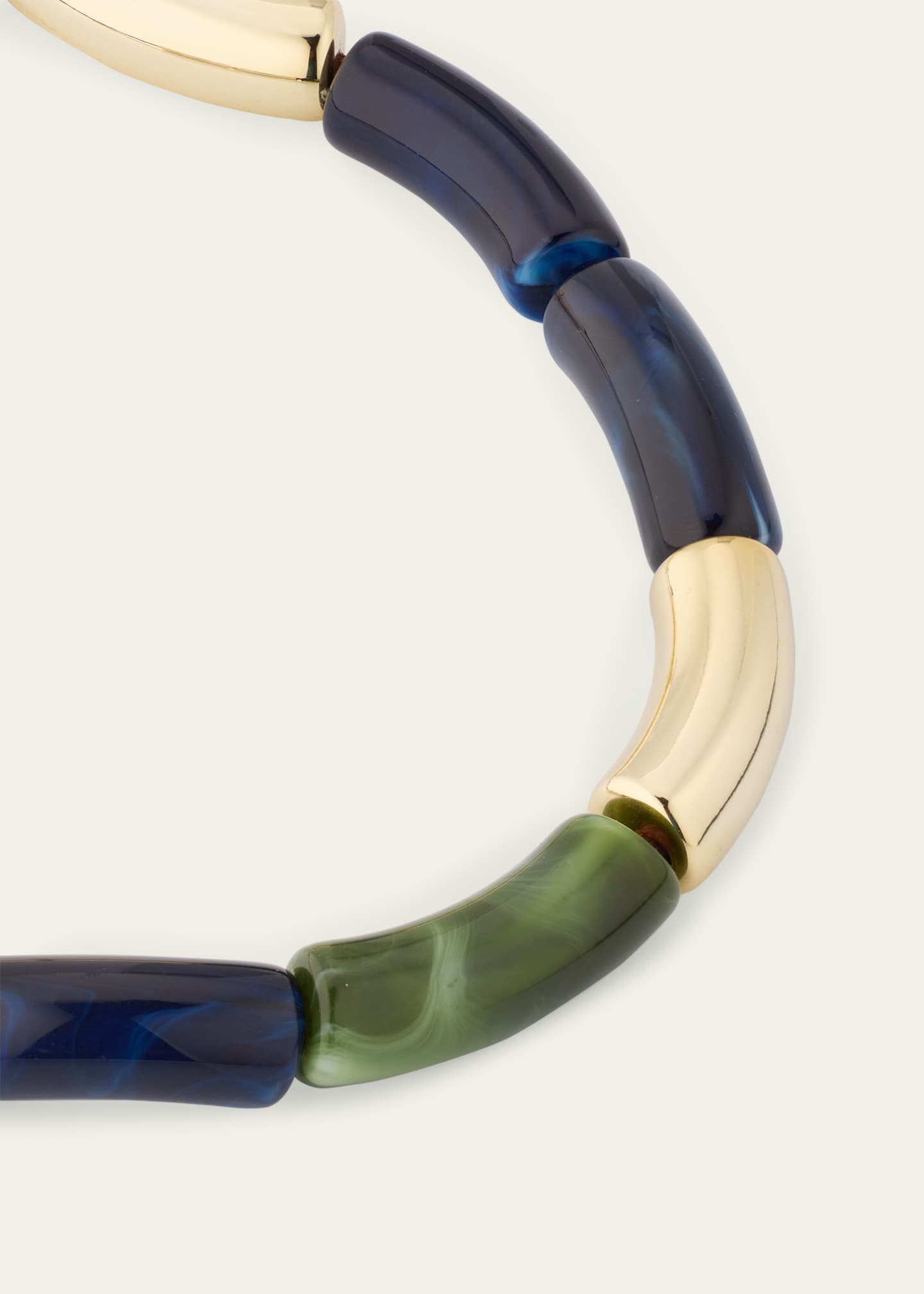 Shashi Una Necklace on Vegan Leather Image 3 of 4