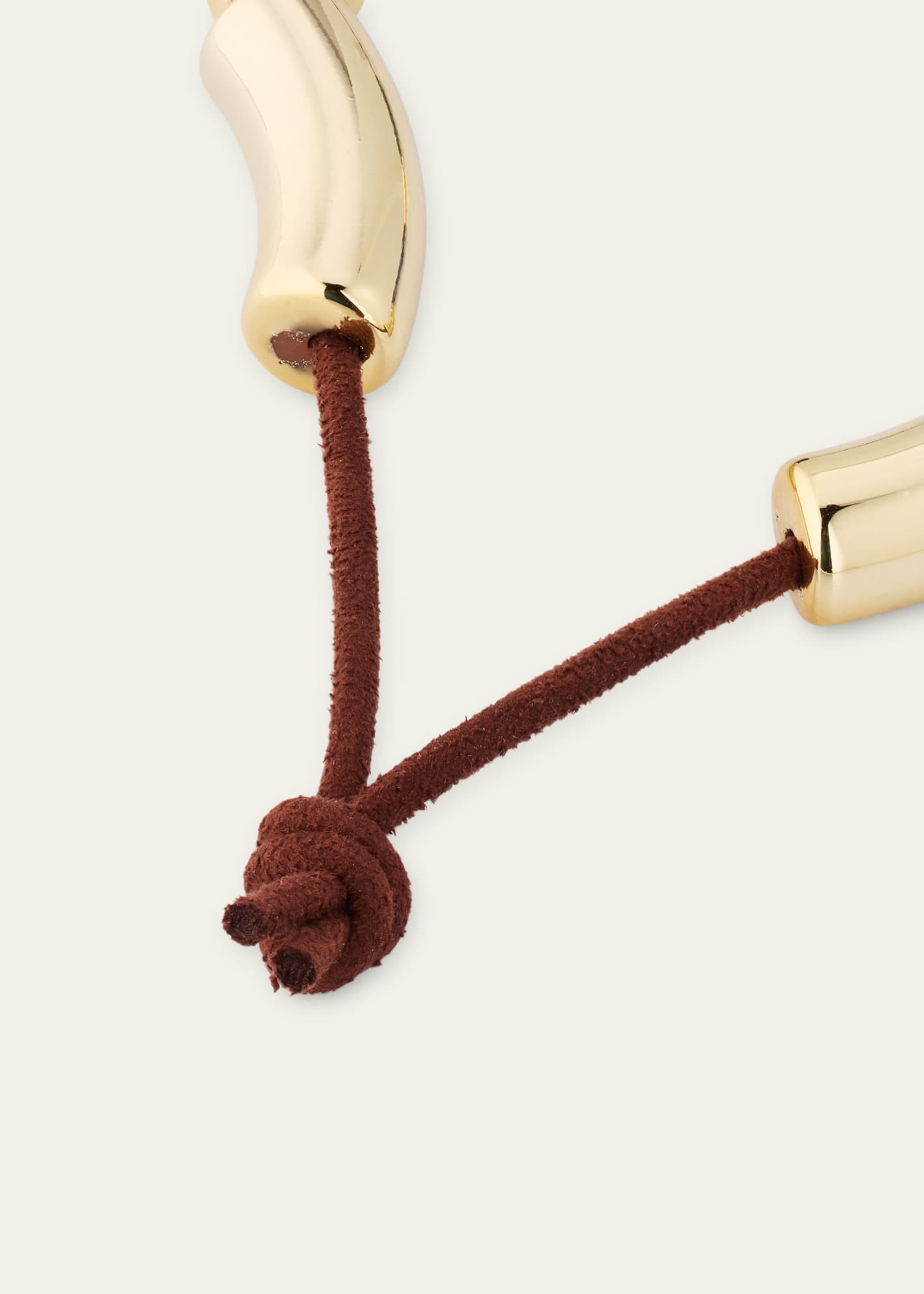 Shashi Una Necklace on Vegan Leather Image 4 of 4