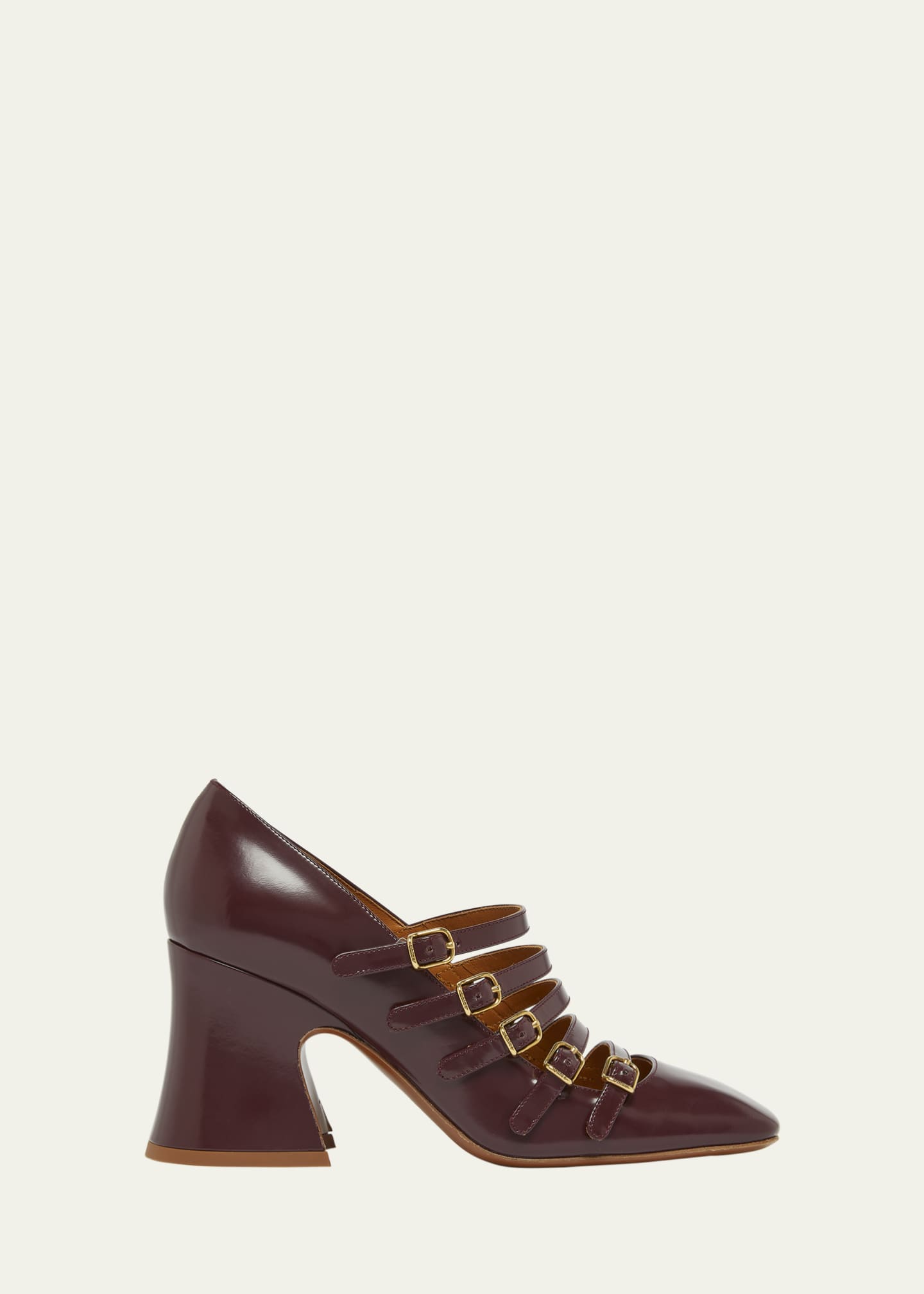 Chloe Janis Patent Leather Mary Jane Pumps Image 1 of 6