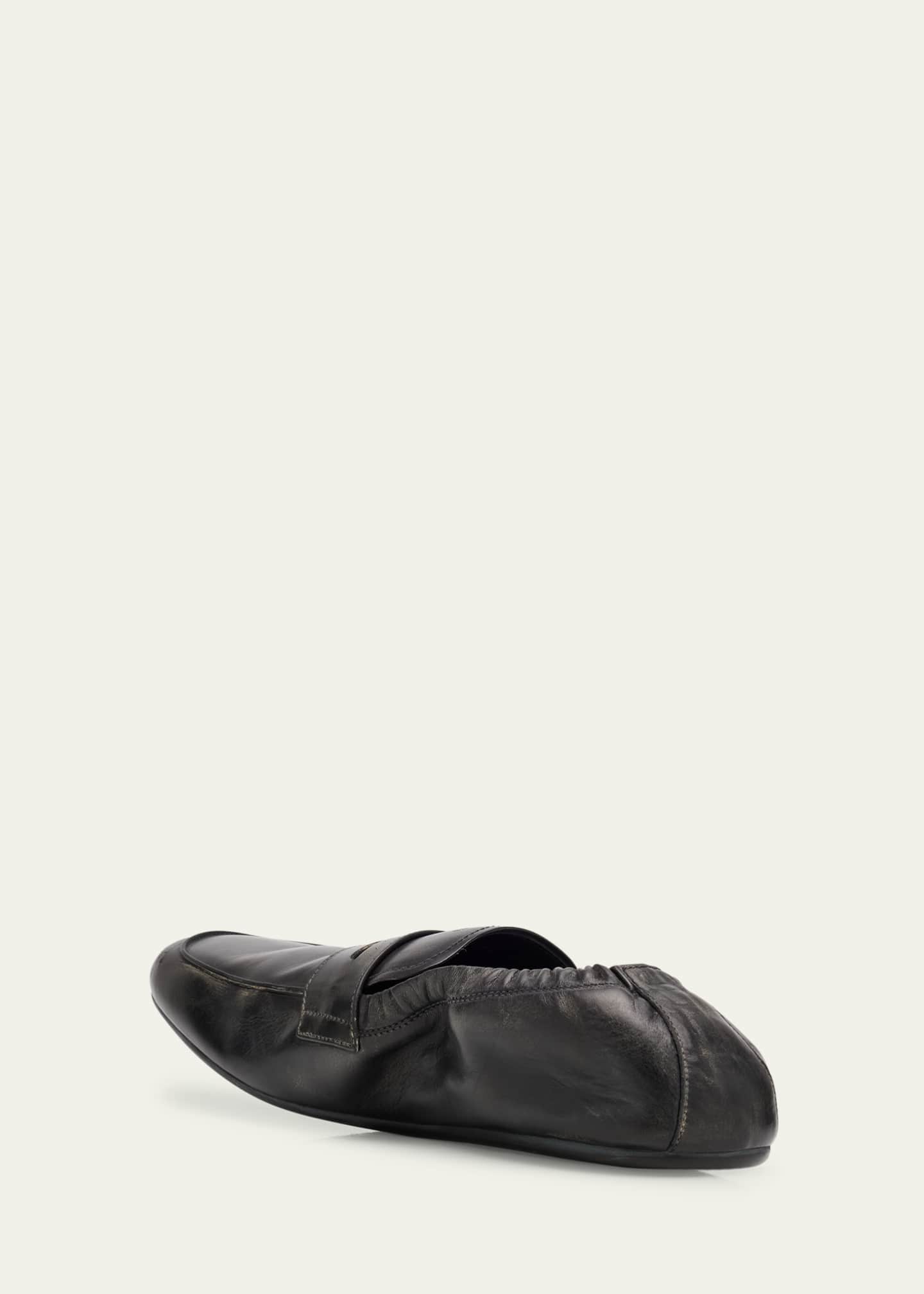 Prada Men's Shuffle Slip-On Loafers Image 2 of 4