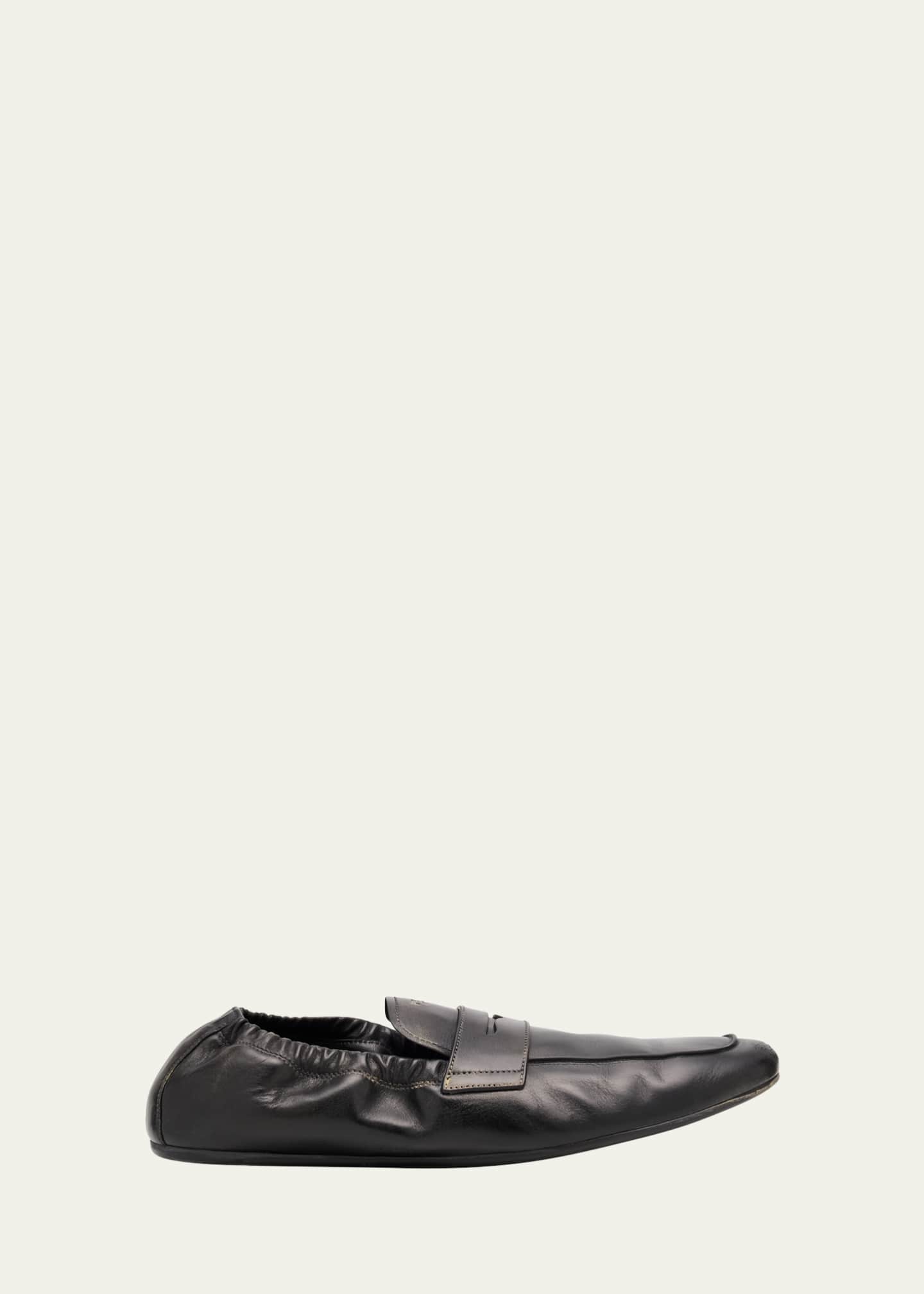 Prada Men's Shuffle Slip-On Loafers Image 1 of 4