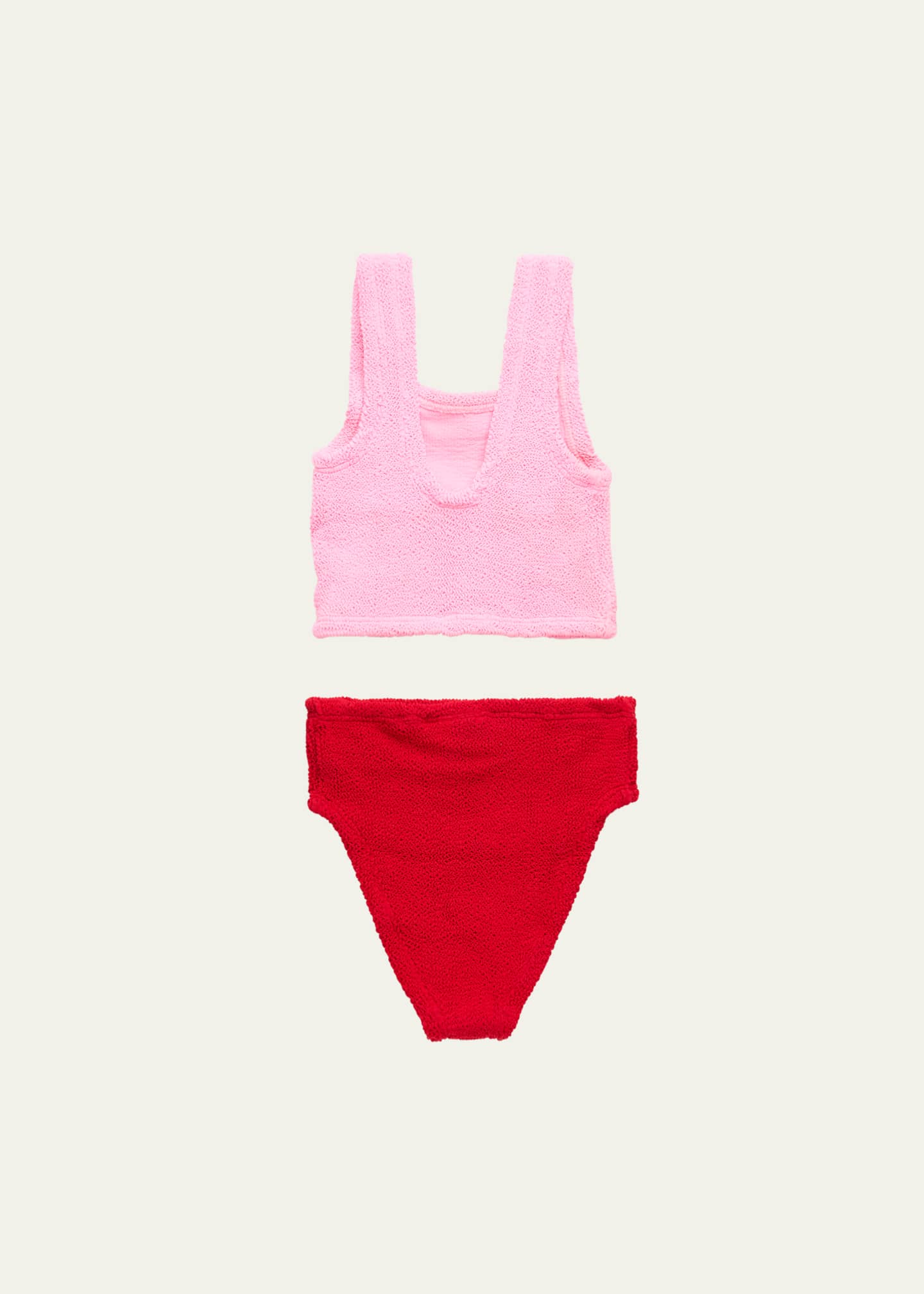 Hunza G Girl's Duo Lyra Two-Piece Bikini Set, Kids Image 2 of 3