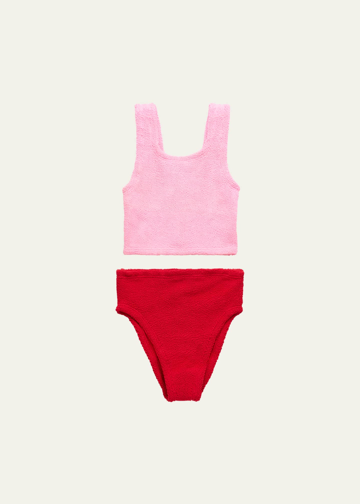 Hunza G Girl's Duo Lyra Two-Piece Bikini Set, Kids Image 1 of 3