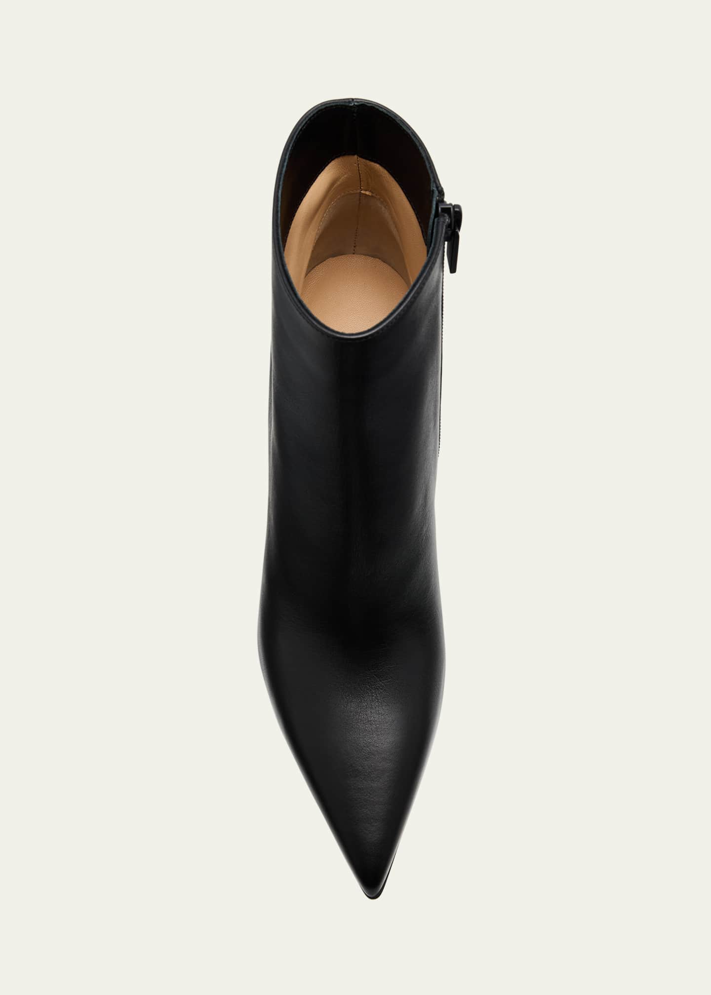 Christian Louboutin Vibella Leather Red Sole Booties Image 6 of 6