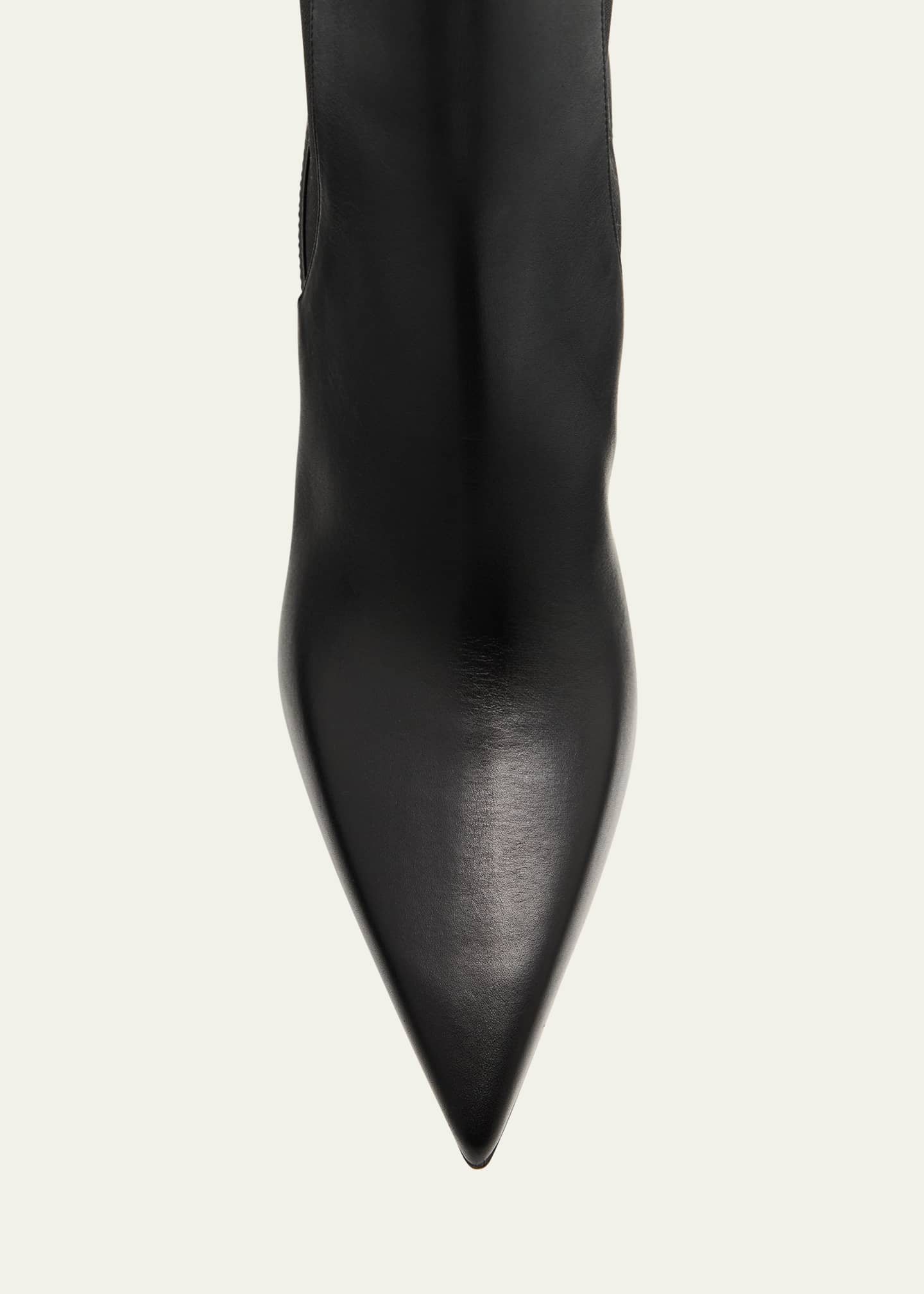 Christian Louboutin 85mm Condodo Leather Knee-High Boots