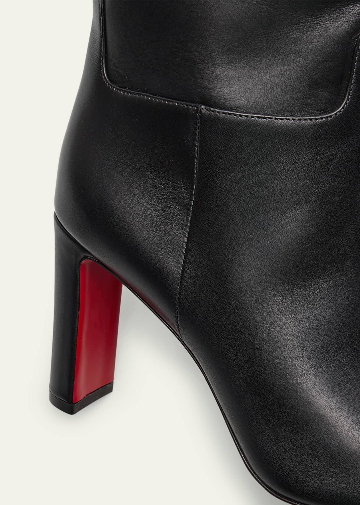 Loo Botta Leather Red Sole Knee Boots