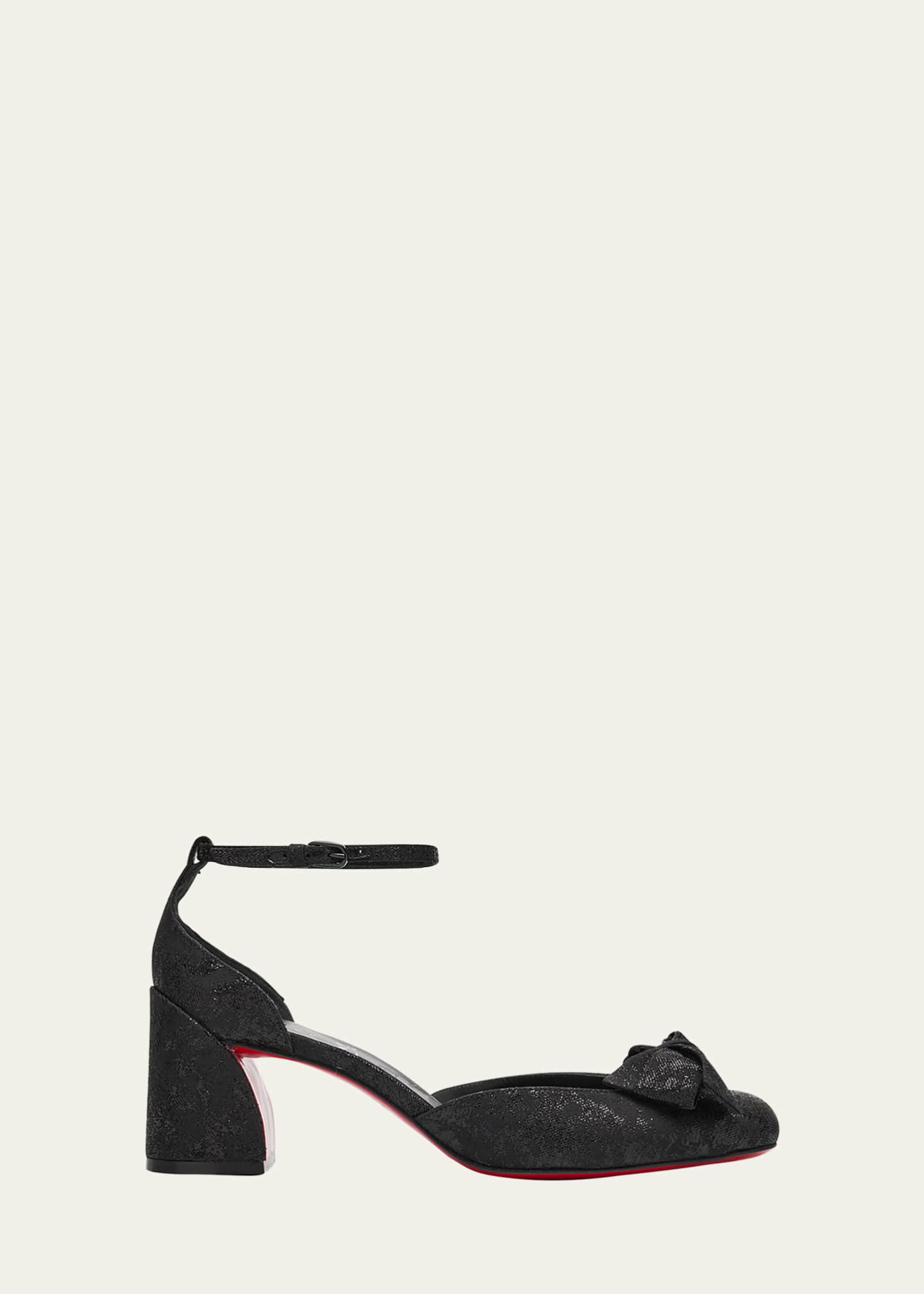 Christian Louboutin Jane Bow Red Sole Pumps Image 1 of 5