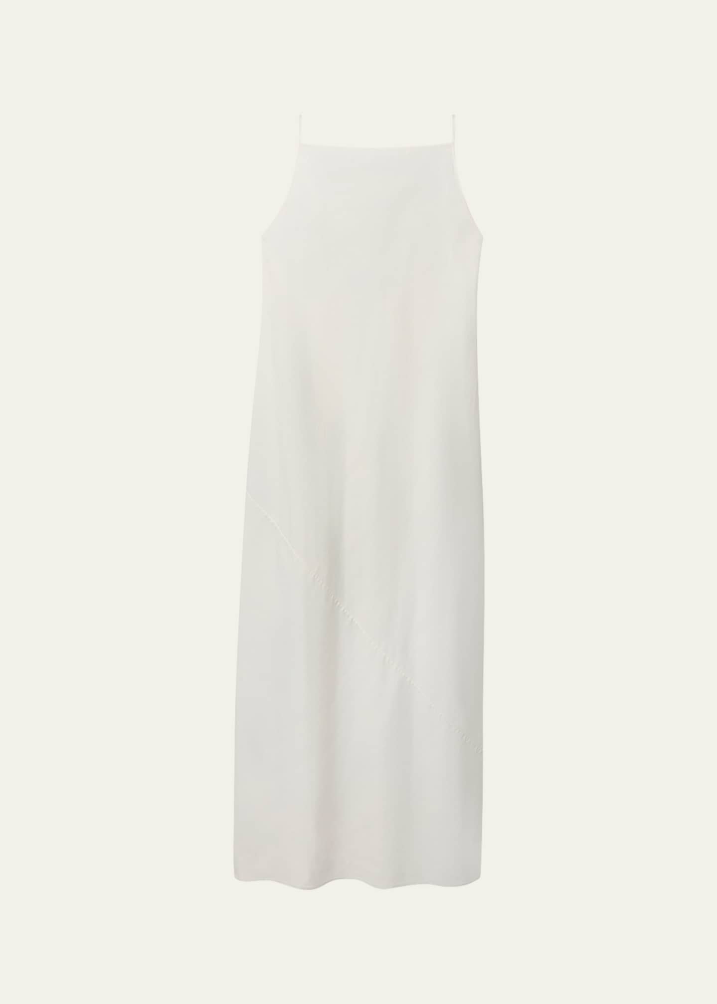 Another Tomorrow Square-Neck Slip Dress Image 1 of 4
