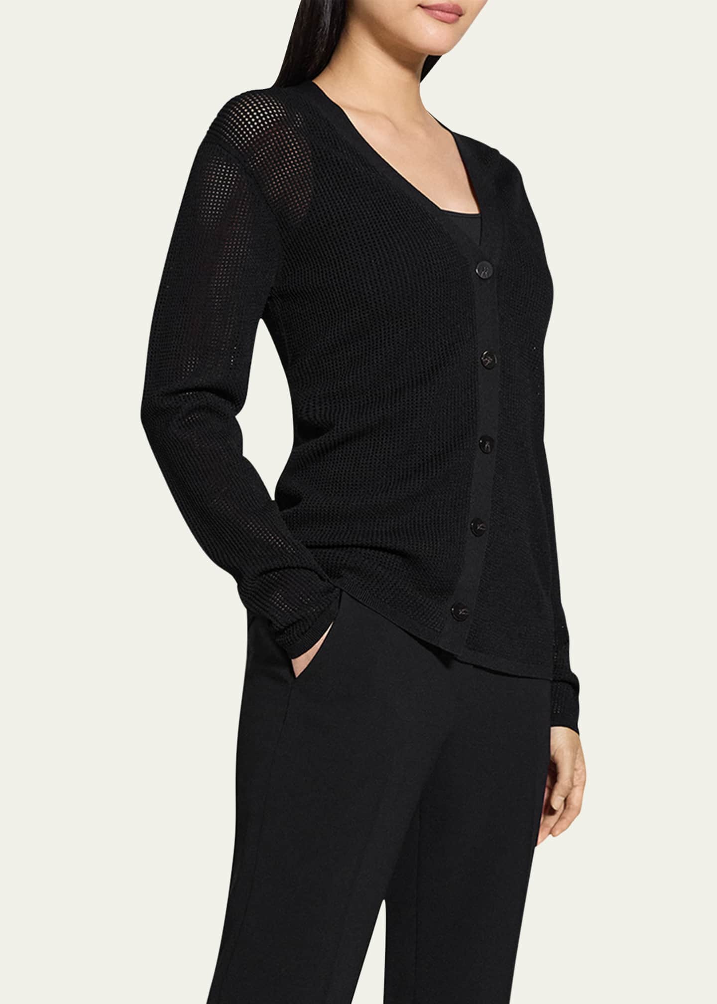 Pointelle Cardigan