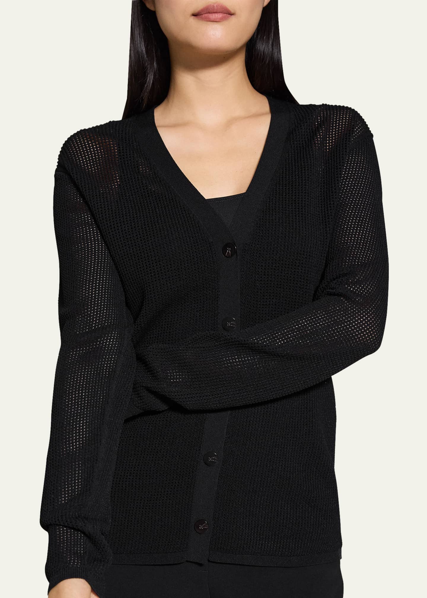 Pointelle Cardigan