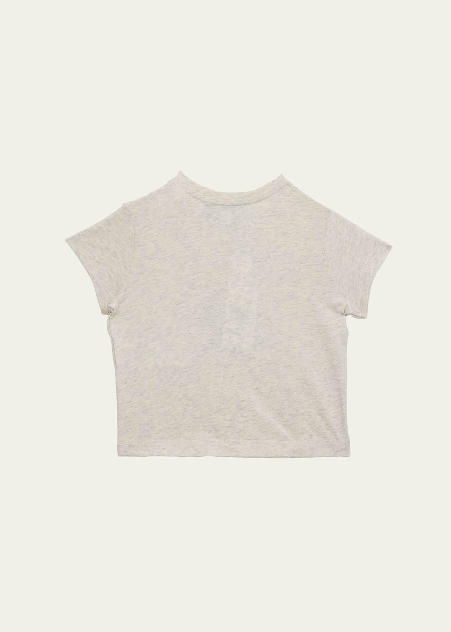 Tartine et Chocolat Boy's Embroidered Teddy T-Shirt, Size Newborn-4 Image 2 of 3