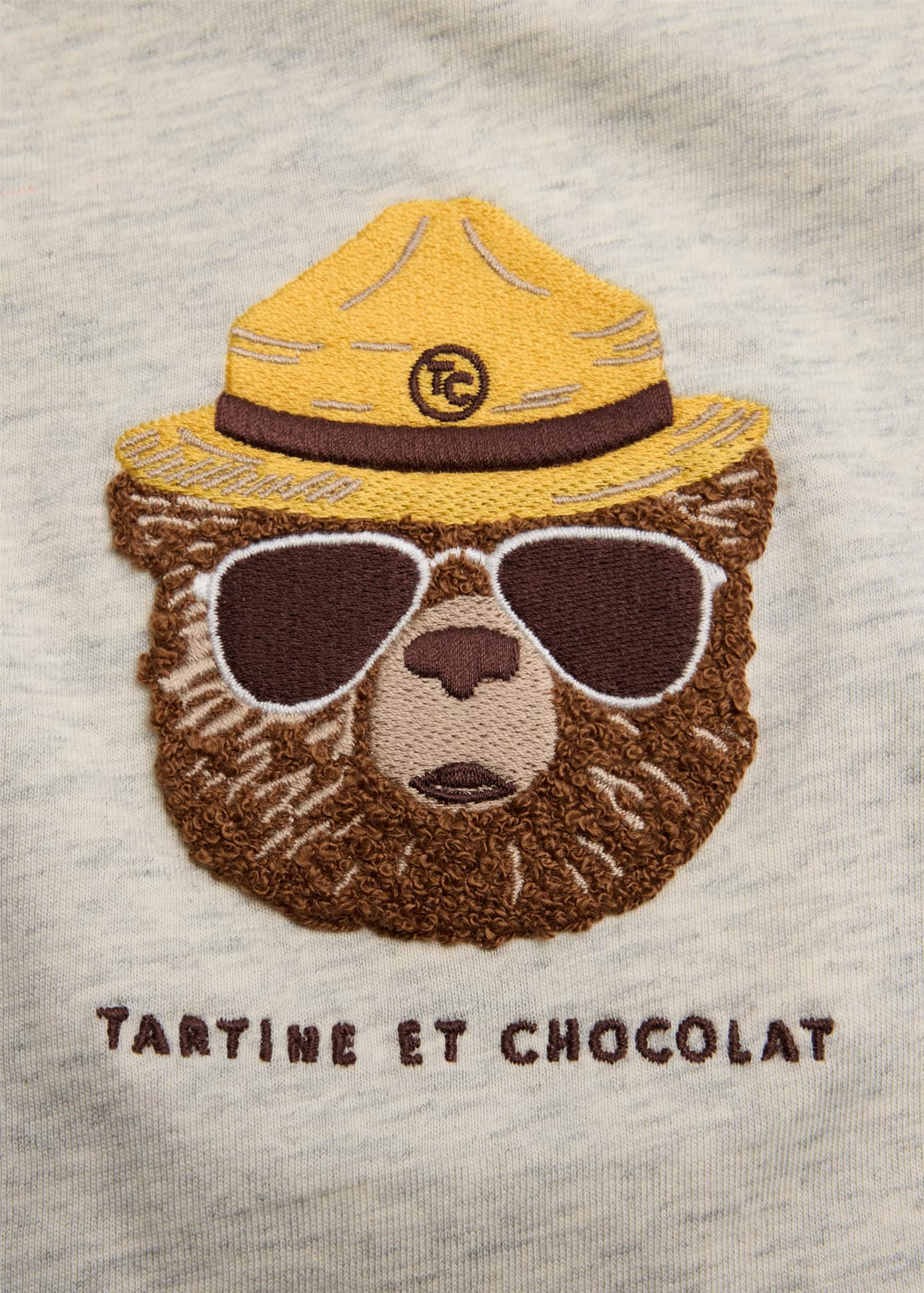 Tartine et Chocolat Boy's Embroidered Teddy T-Shirt, Size Newborn-4 Image 3 of 3