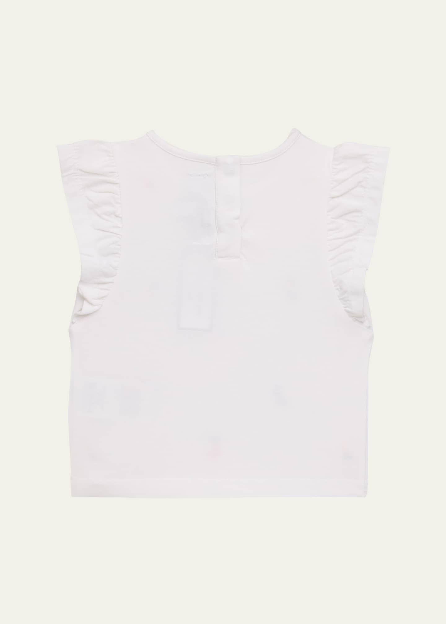 Tartine et Chocolat Girl's Embroidered Mermaid T-Shirt, Size 6M-4 Image 2 of 3