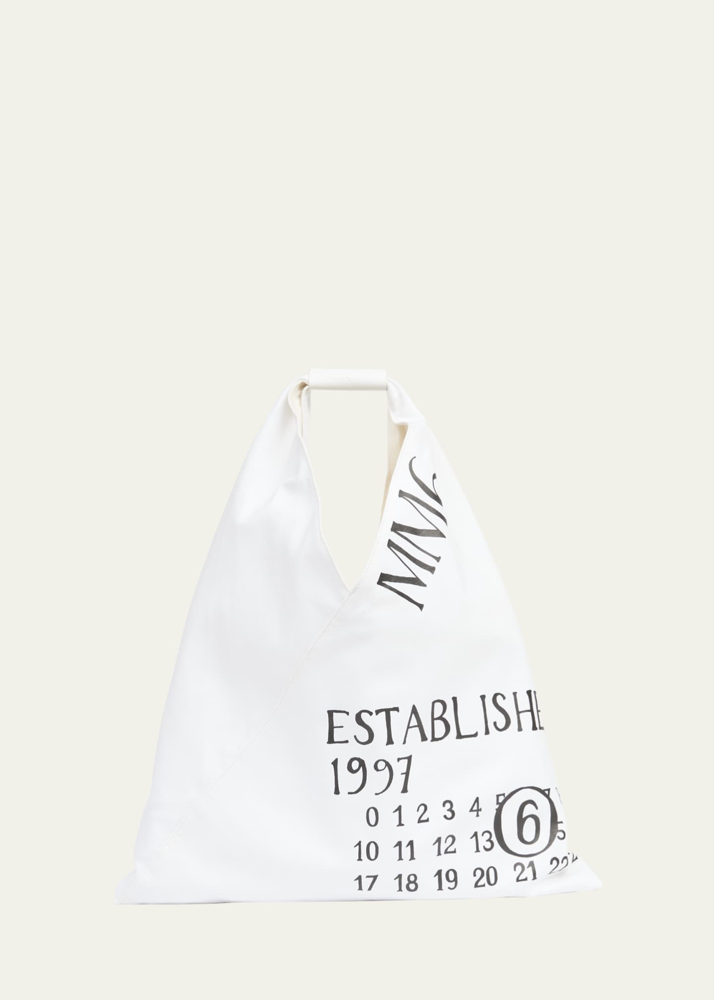 MM6 Maison Margiela Classic Japanese Established-Print Tote