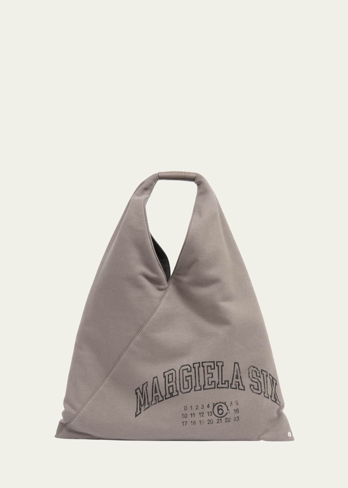【マルジェラ】トートバッグ MM6 MAISON MARGIELA MM6 Maison Margiela Classic Varsity-Print Canvas Tote Bag