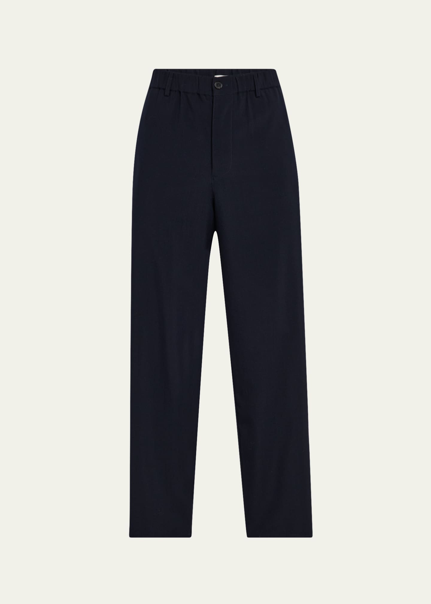 FRAME Men's Relaxed Wool Trousers Image 1 of 5
