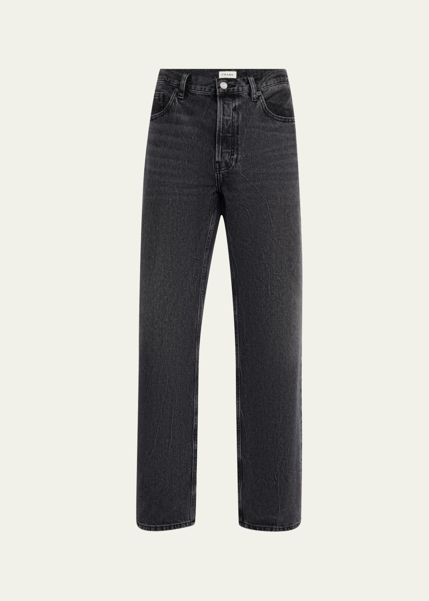 FRAME Men's Washed Denim Relaxed Jeans Image 1 of 5