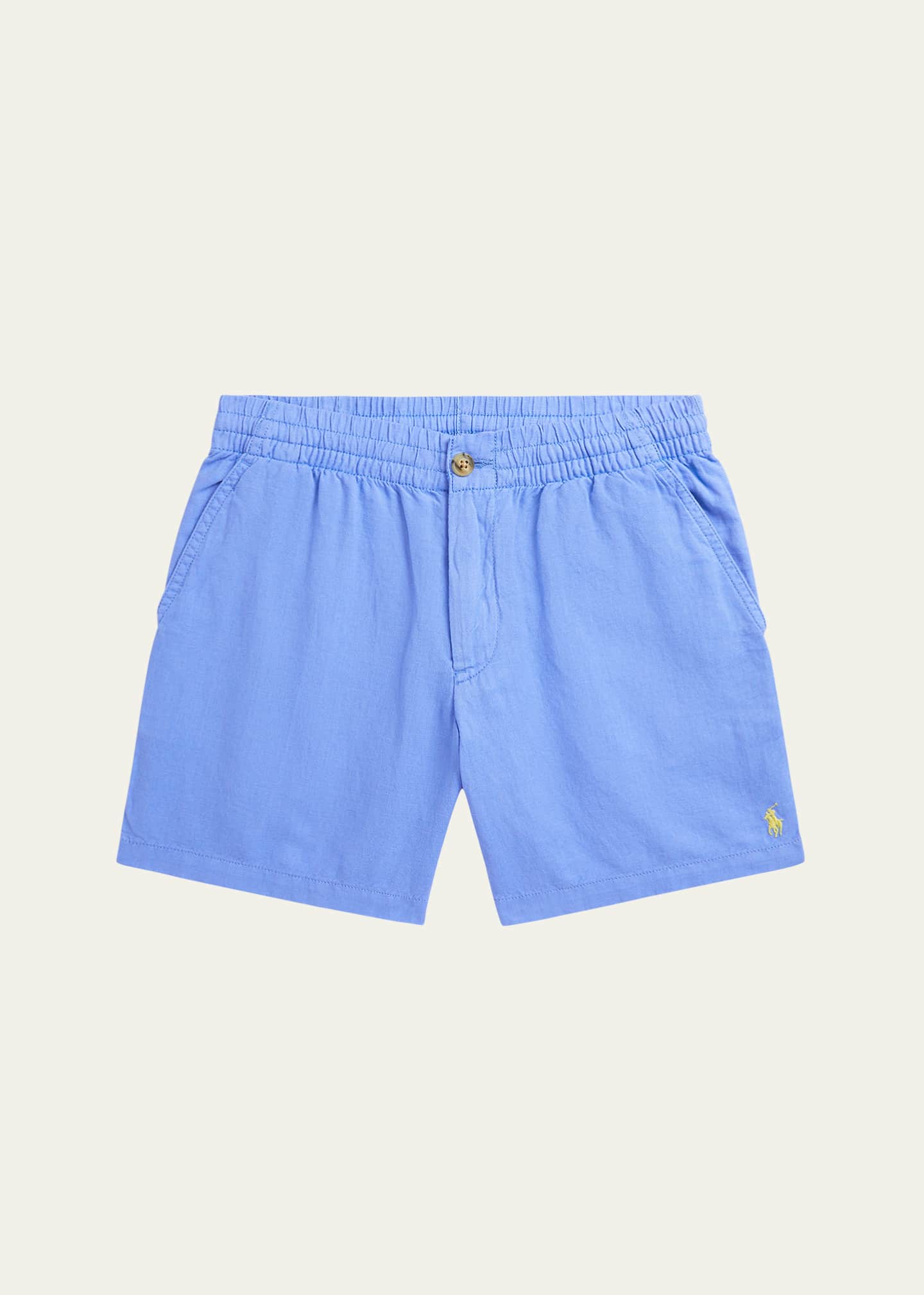 Ralph Lauren Childrenswear Boy's Pony Embroidered Shorts, Size 8-20 Image 1 of 3