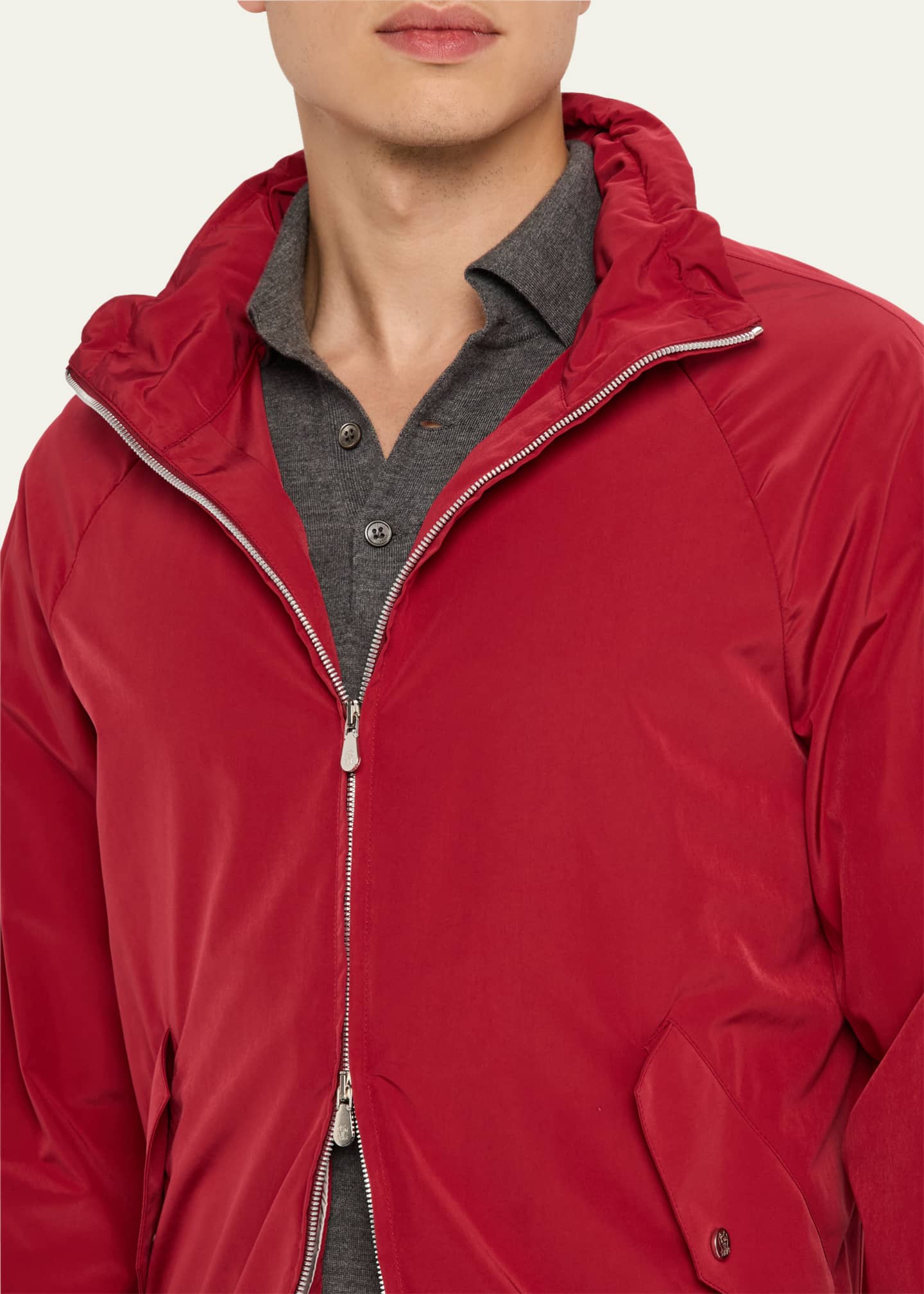Brunello Cucinelli Men's Water-Resistant Jacket Image 5 of 5