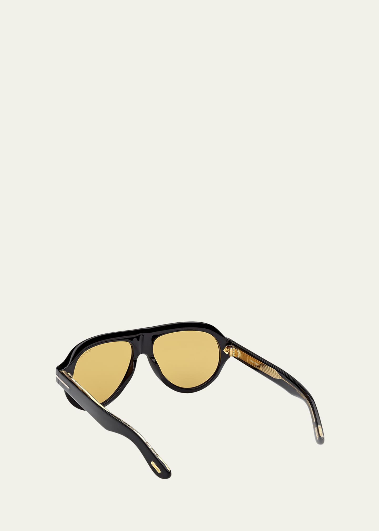TOM FORD Men's Icon Collection Acetate Aviator Sunglasses