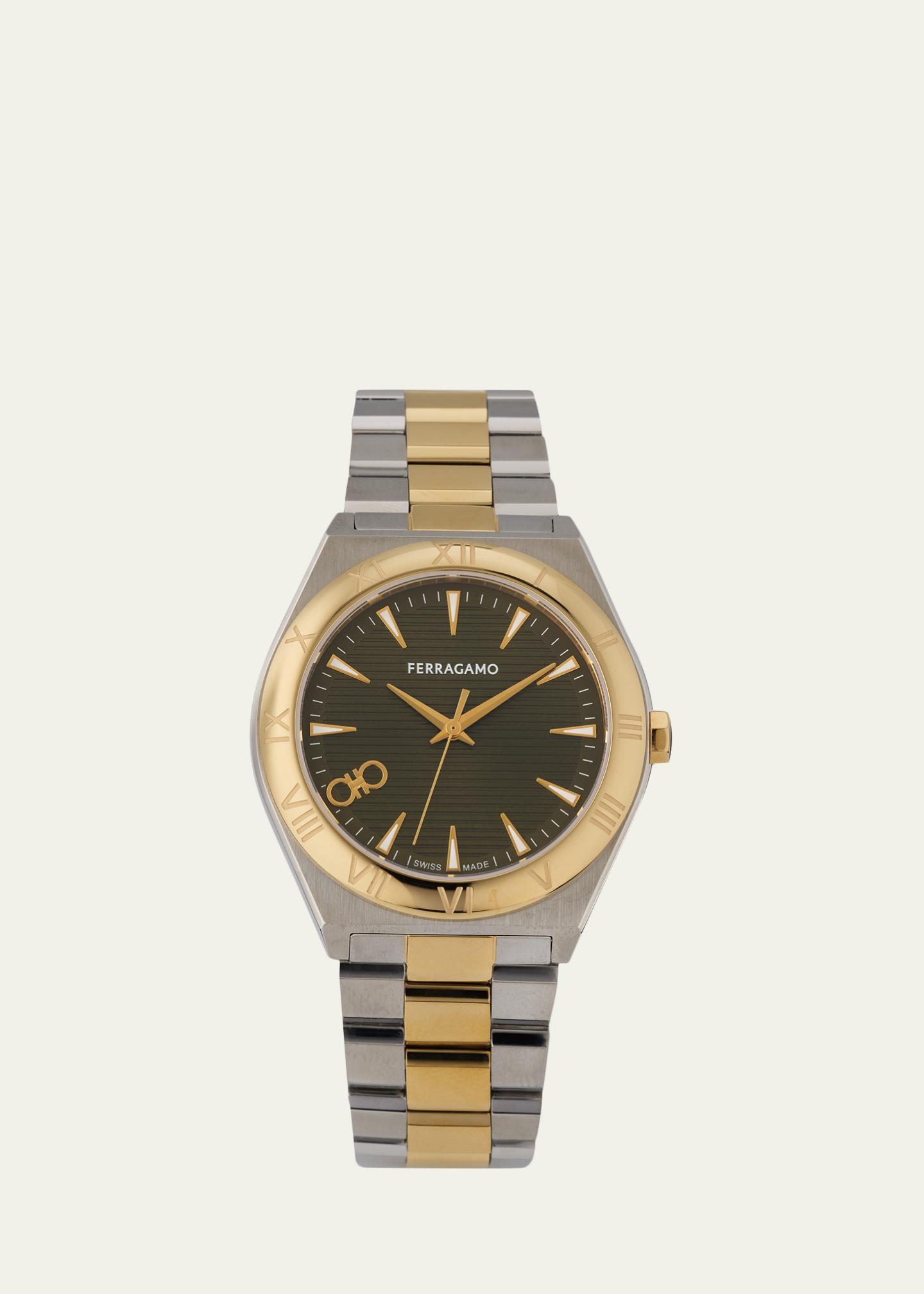 Ferragamo Two Tone 40mm Watch New Ferragamo Men main image 3