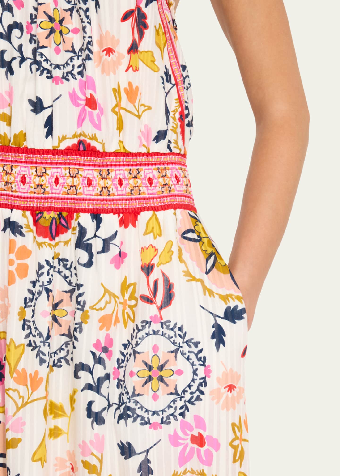 Delia Halter Midi Dress - Thumbnail 5