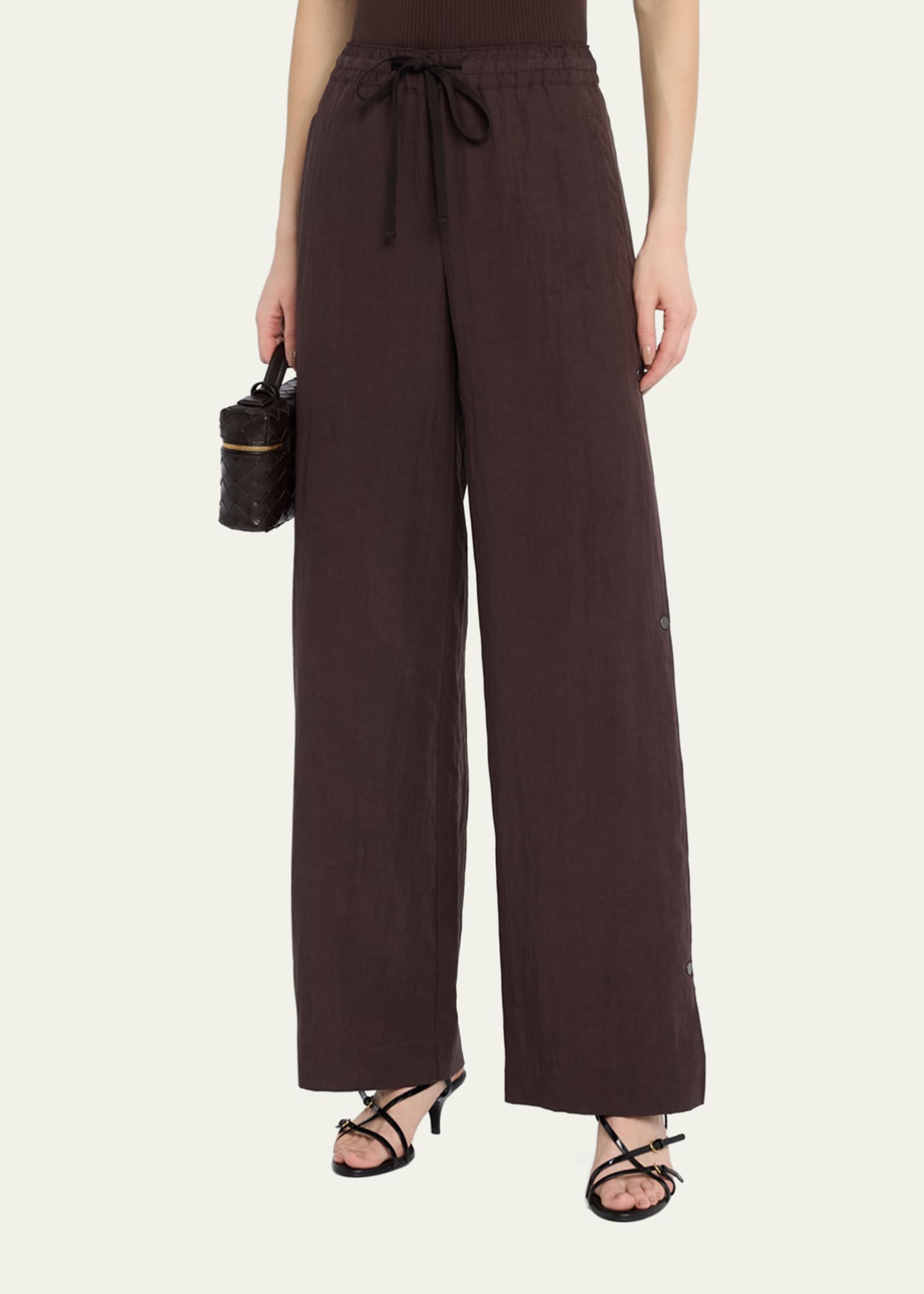 Vince Pull-On Side Snap Pants Image 4 of 5