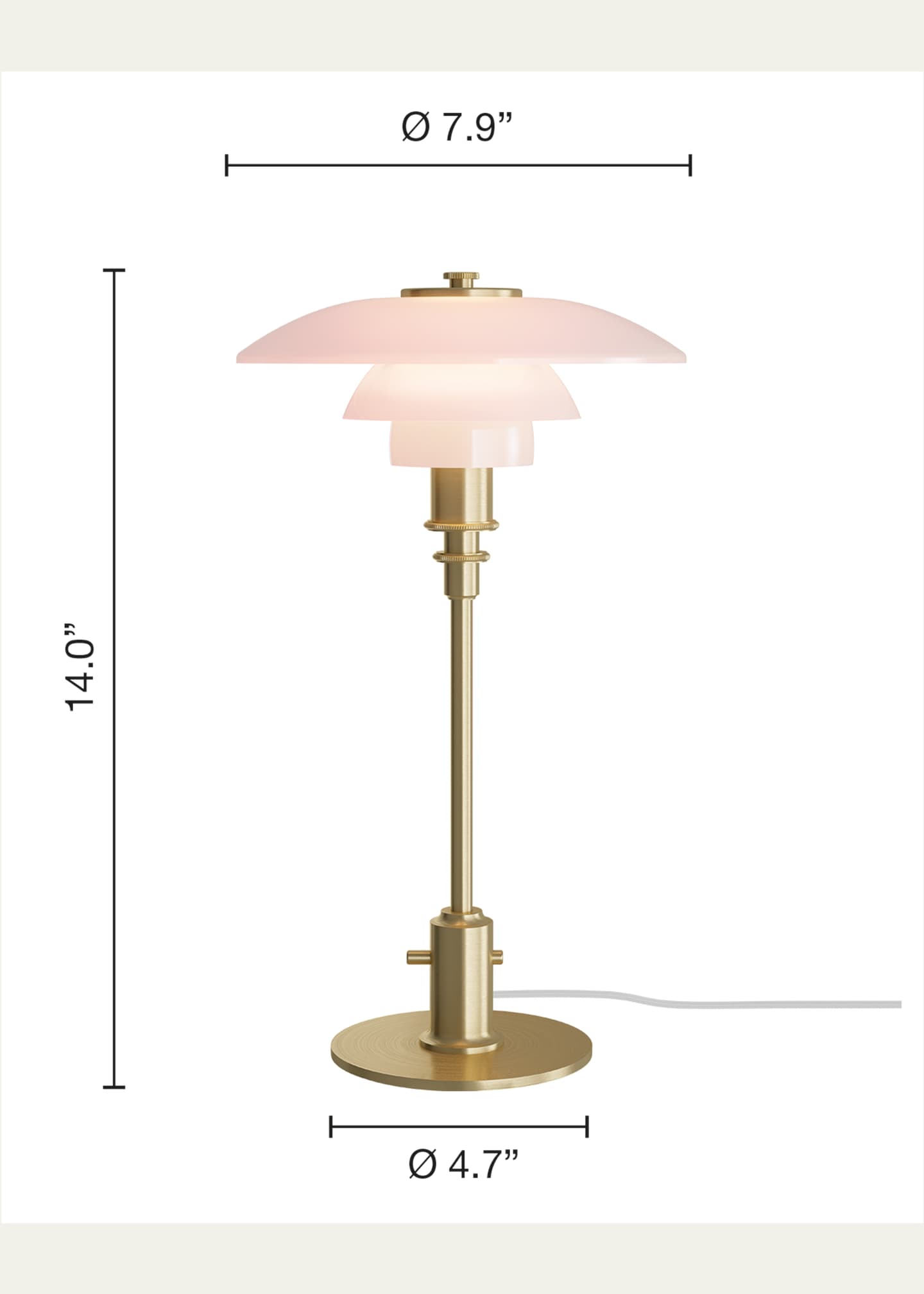 Louis Poulsen Ph 2/1 Table Lamp Image 4 of 5