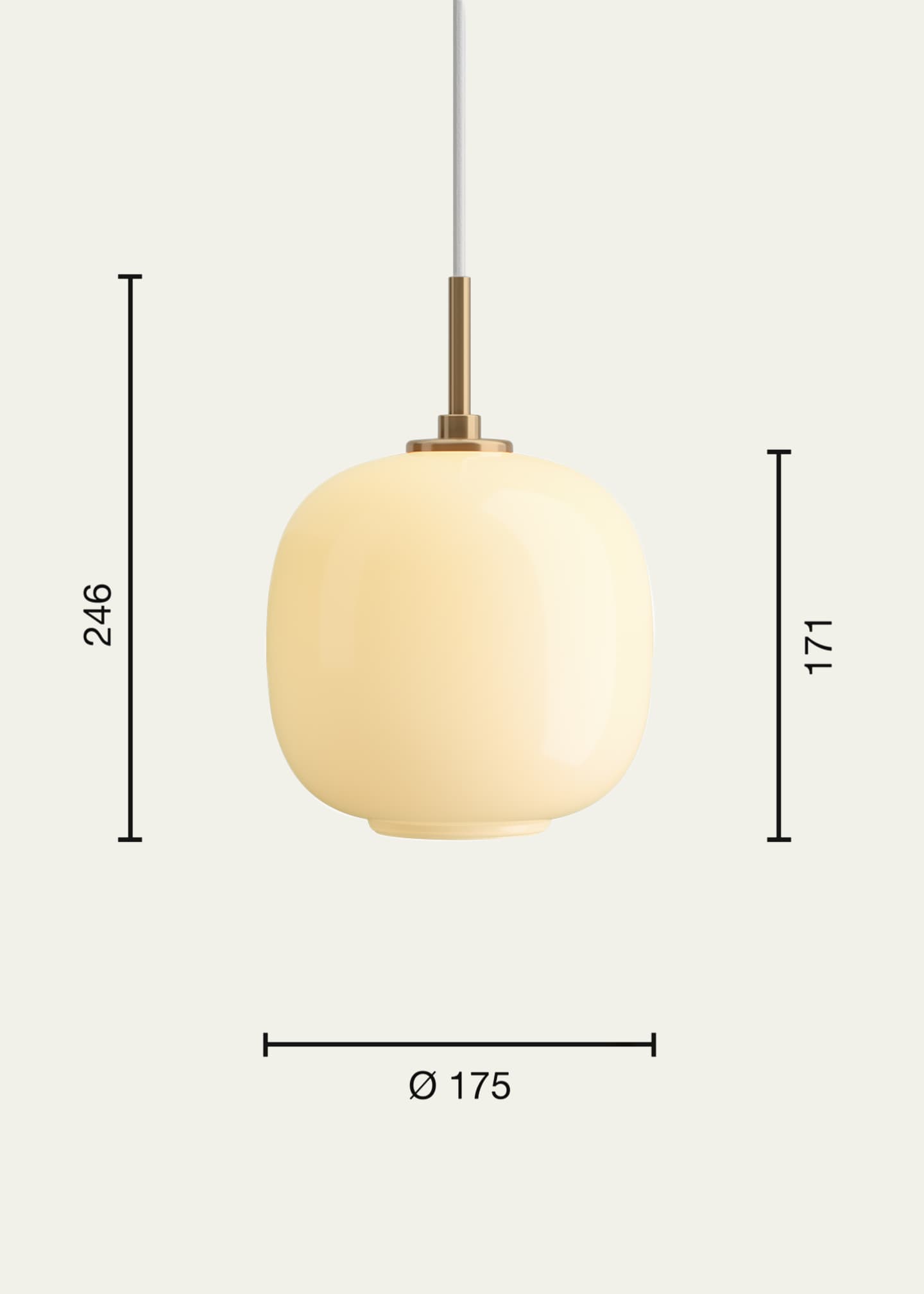 Louis Poulsen VL45 Radiohus 6.8" Pendant Image 3 of 5