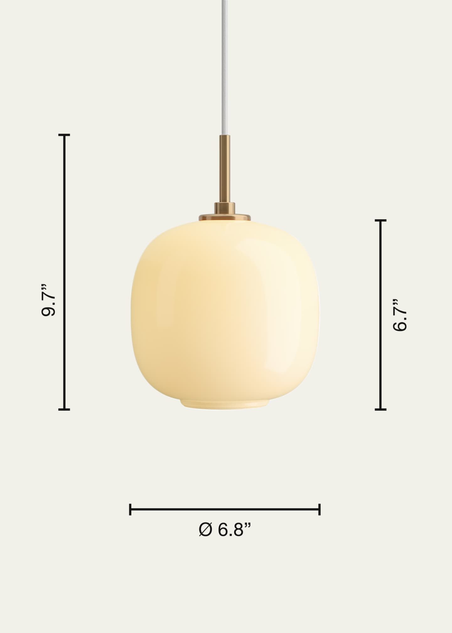 Louis Poulsen VL45 Radiohus 6.8" Pendant Image 4 of 5