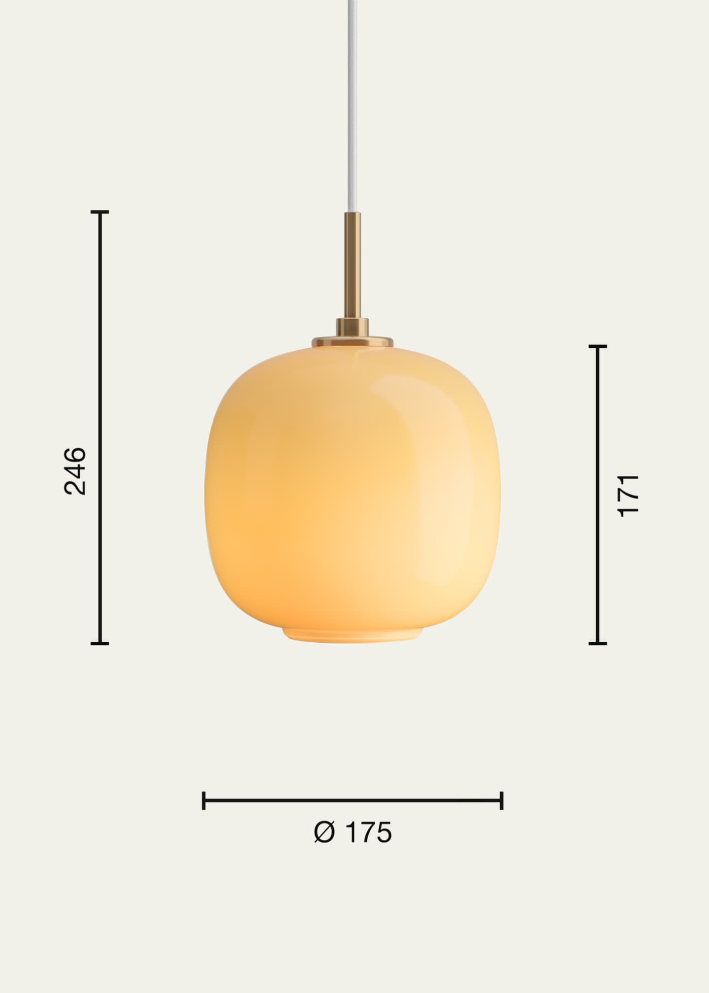 Louis Poulsen VL45 Radiohus 6.8" Pendant Image 3 of 5