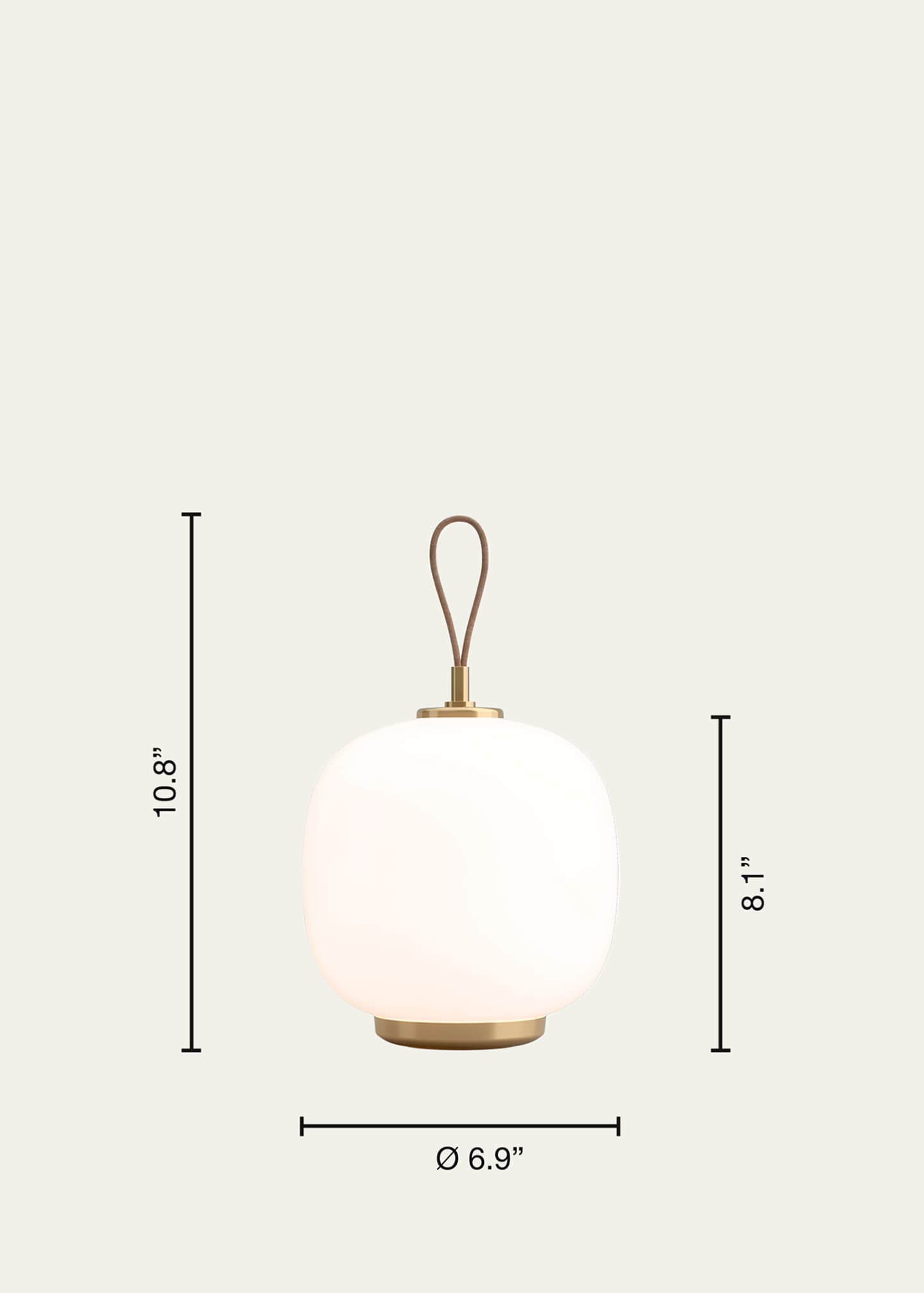 Louis Poulsen VL45 Radiohus 6.9" Portable Lamp Image 4 of 5