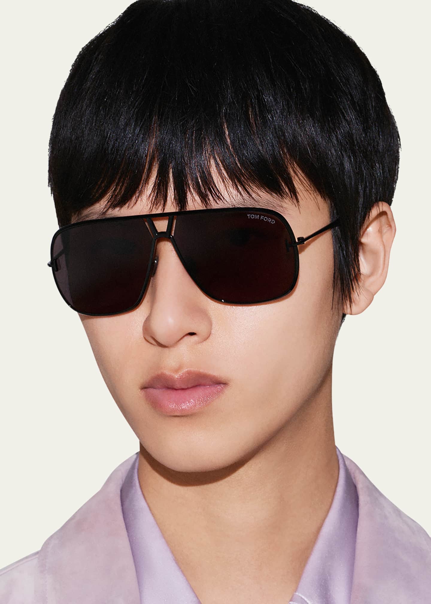 TOM FORD Men's Stavros Acetate Square Sunglasses - Bergdorf Goodman