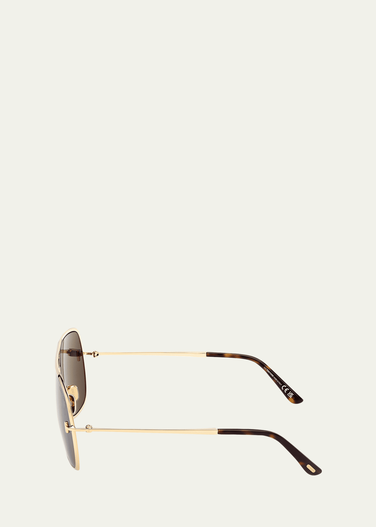 TOM FORD Men's Stavros Acetate Aviator Sunglasses Image 3 of 3