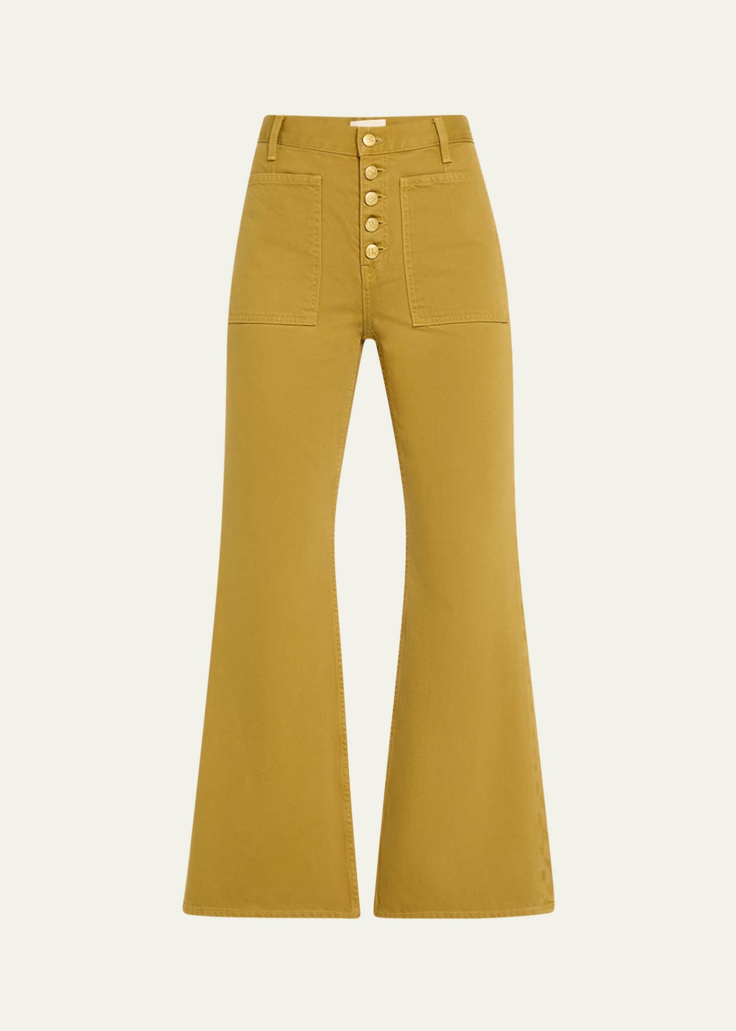Ulla Johnson The Lou Button-Up Jeans Image 1 of 5